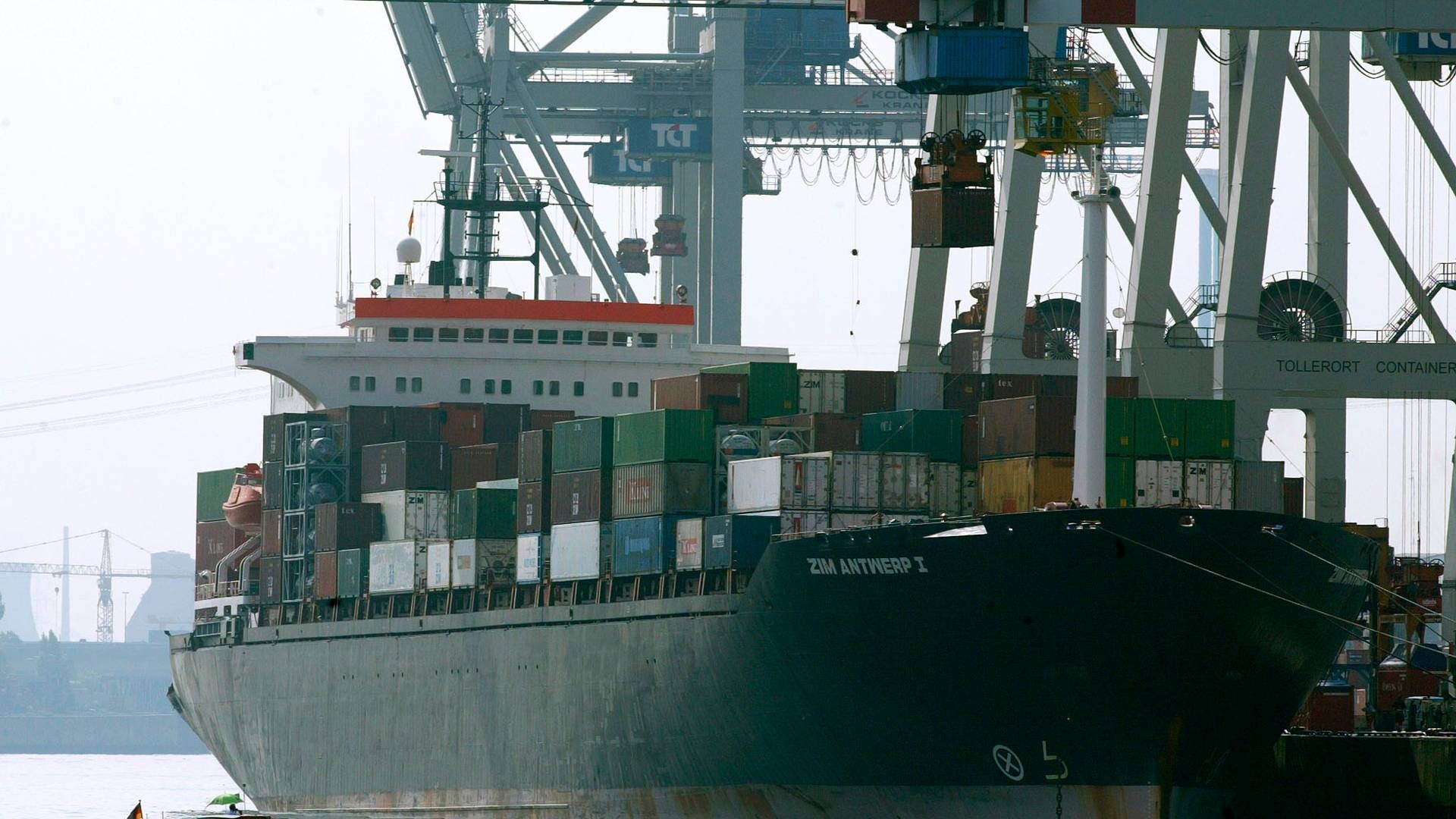 Zim er israels største containerrederi. | Foto: Christian Charisius/Reuters/Ritzau Scanpix