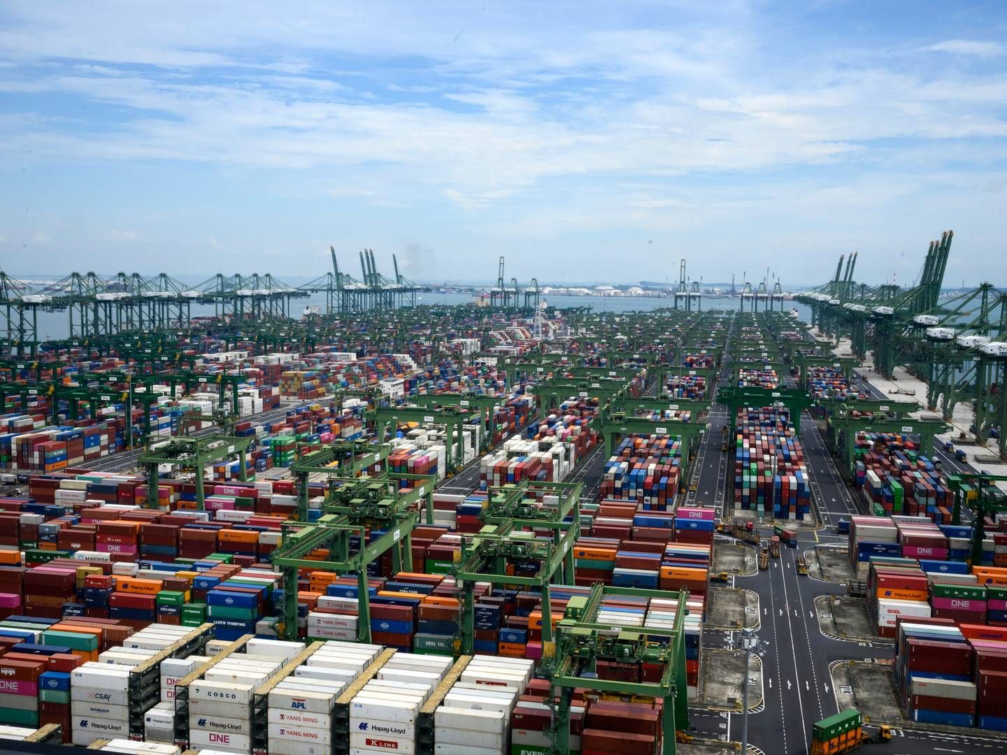 PSA International er en af de største havneoperatører i verden og hører hjemme i Singapore.