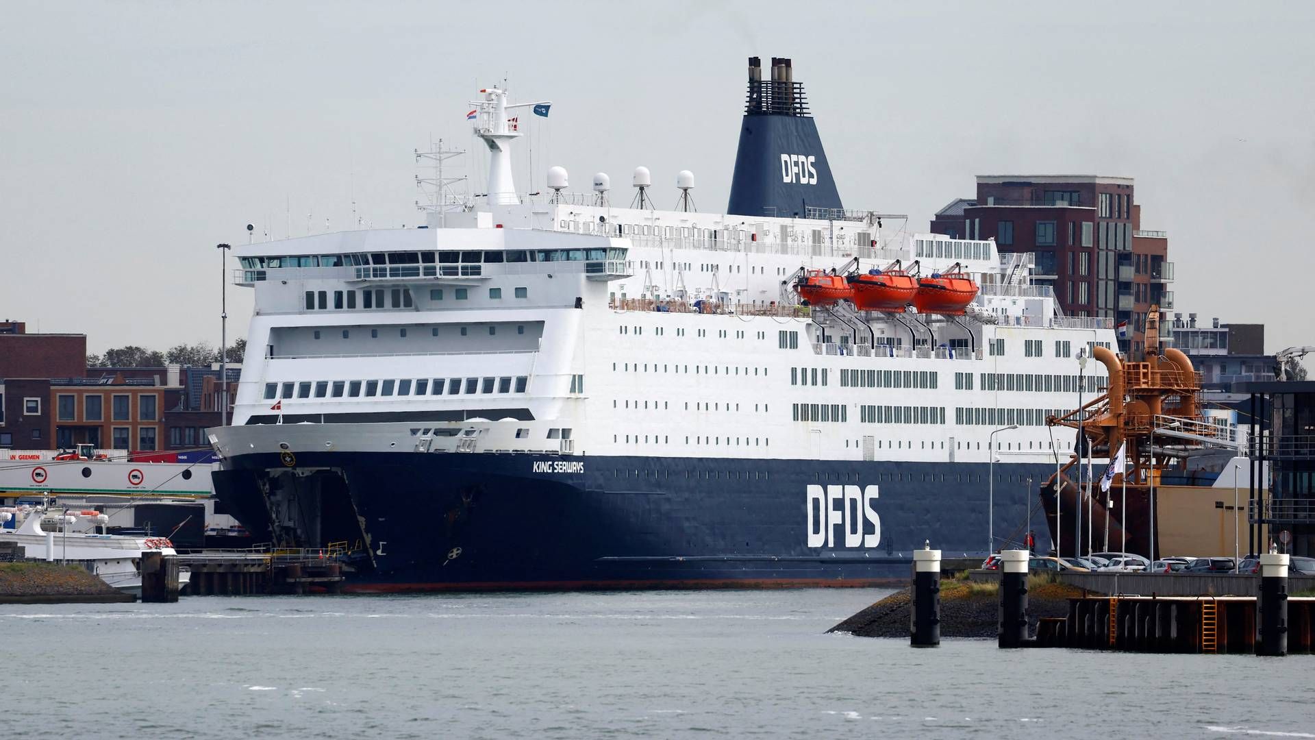 Modsat Molslinjen sender DFDS regningen for kvoteindførsel videre til kunderne | Foto: Piroschka Van De Wouw/Reuters/Ritzau Scanpix