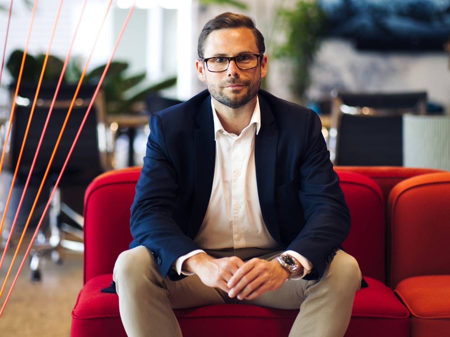 Anders Holm Jørgensen, adm. direktør i Proprty.ai, valgte at blive selvstændig, da jobbet blev mere politik end forretning. Nu står han i spidsen for i startup med udgangspunkt i AI og forudser store omvæltninger i it-branchen i takt med, at kunstig intelligens vinder frem. | Foto: Pr-foto