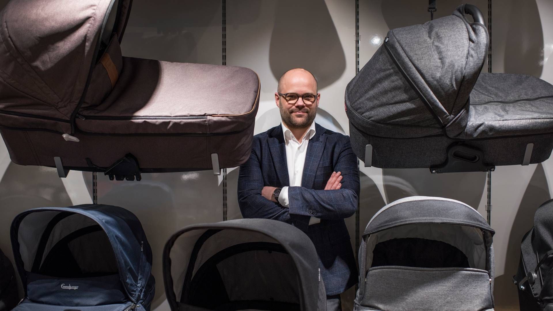 Kenneth Nørgaard har været adm. direktør for Babysam siden 2015. | Foto: Joachim Ladefoged