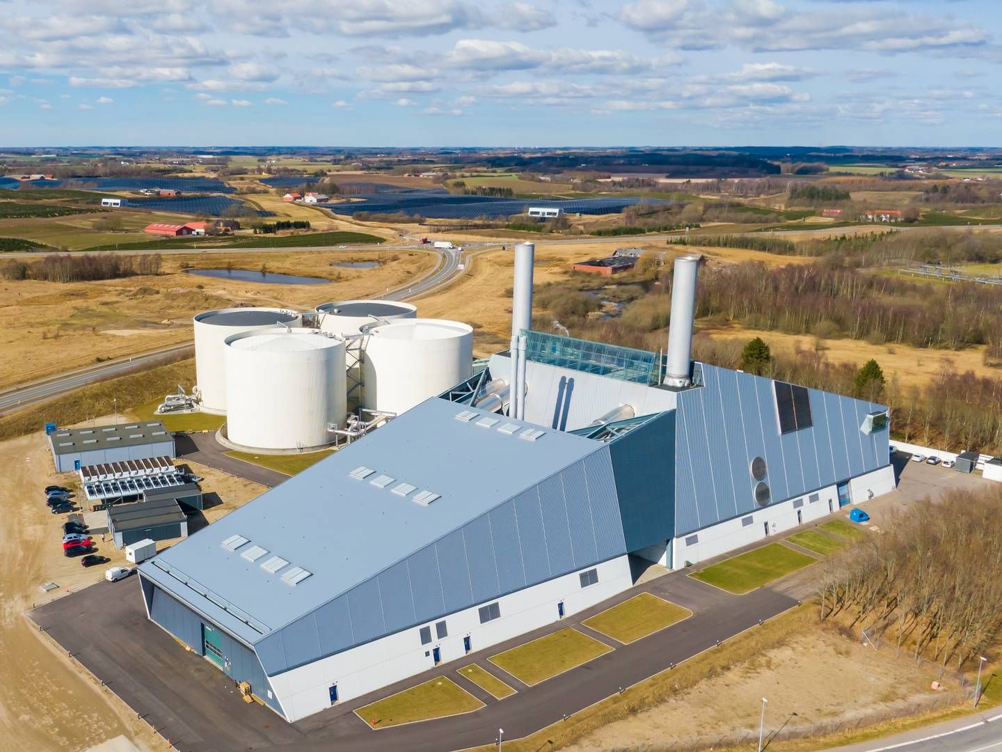 Silkeborg Varme under Silkeborg Forsyning driver landets største kraftvarmeværk. | Foto: Pr / Silkeborg Forsyning