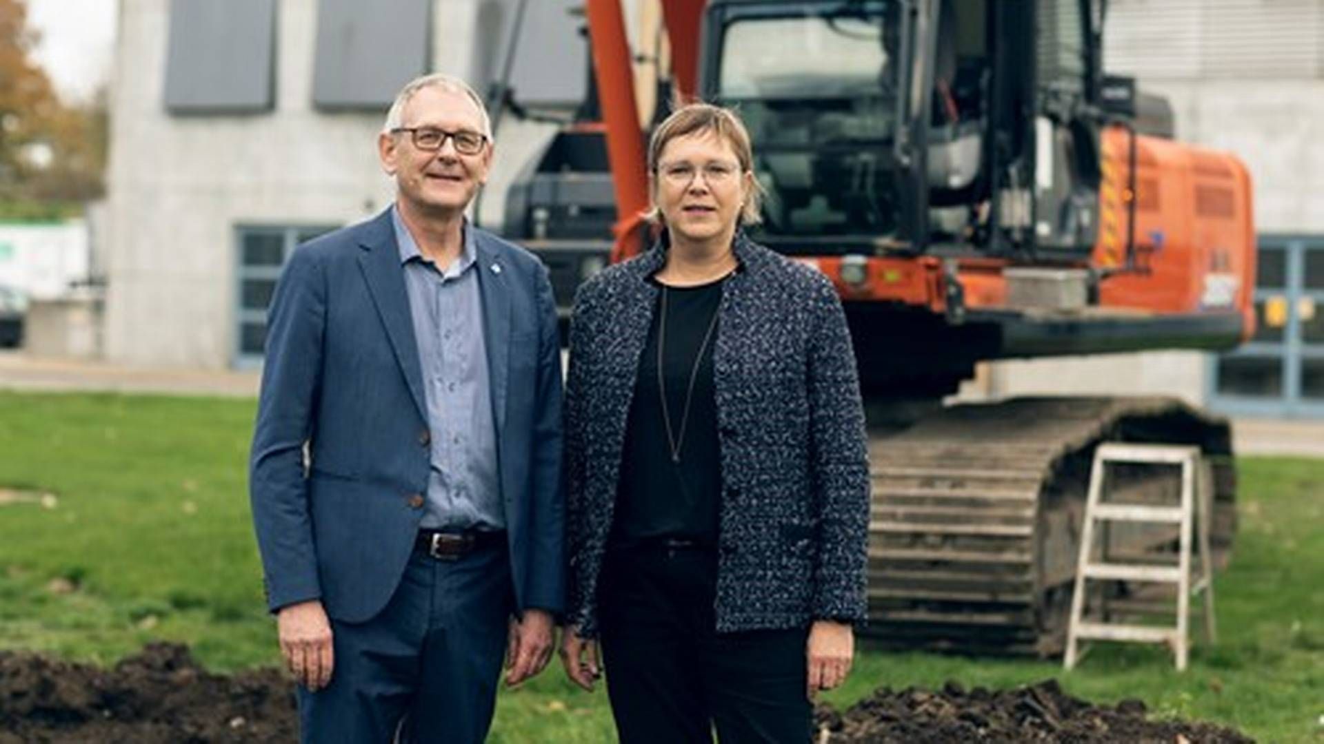 Biofos' adm. direktør John Buur Christensen sammen med bestyrelsesformand Susanne Juhl. | Foto: Biofos