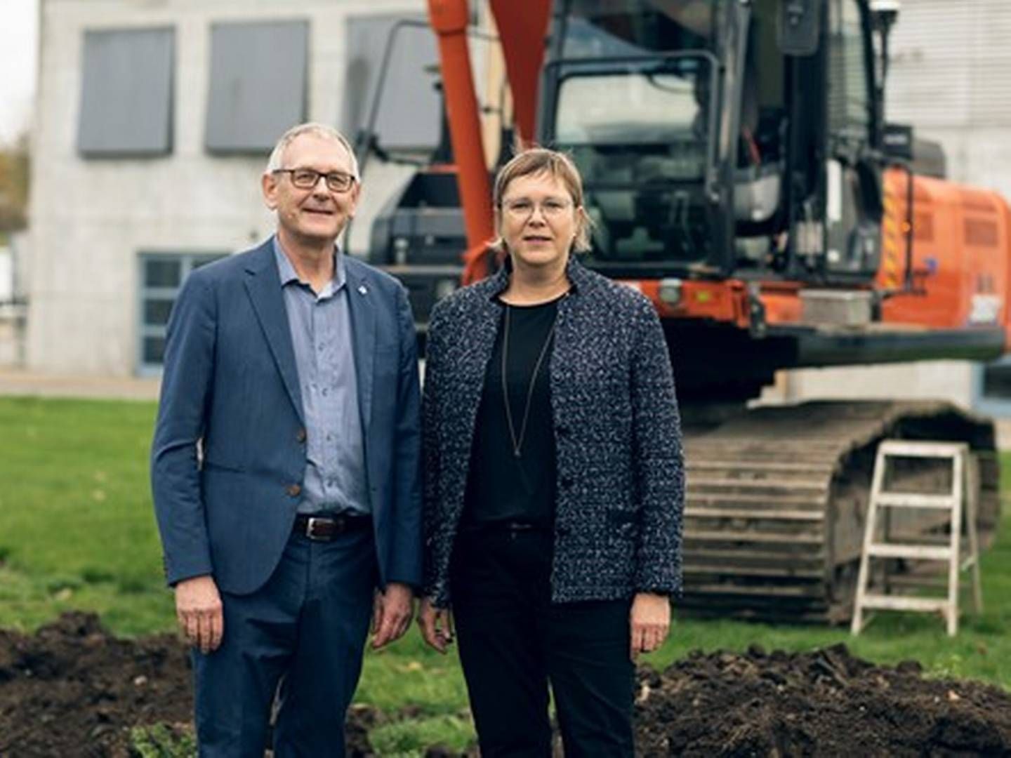 Biofos' adm. direktør John Buur Christensen sammen med bestyrelsesformand Susanne Juhl. | Foto: Biofos
