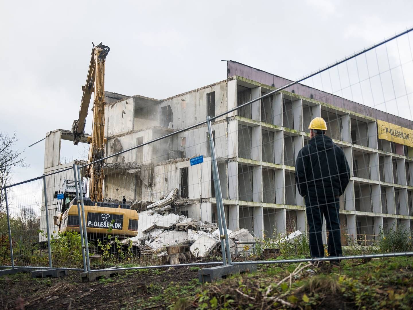Syv boligblokke med i alt 408 boliger skal rives ned i Gellerupparken som følge af den såkaldte ghettoplan, der siger, at andelen af almene familieboliger i hårde ghettoer skal nedbringes til 40 pct. | Foto: Arkivfoto: Sebastian Buur Gunvald