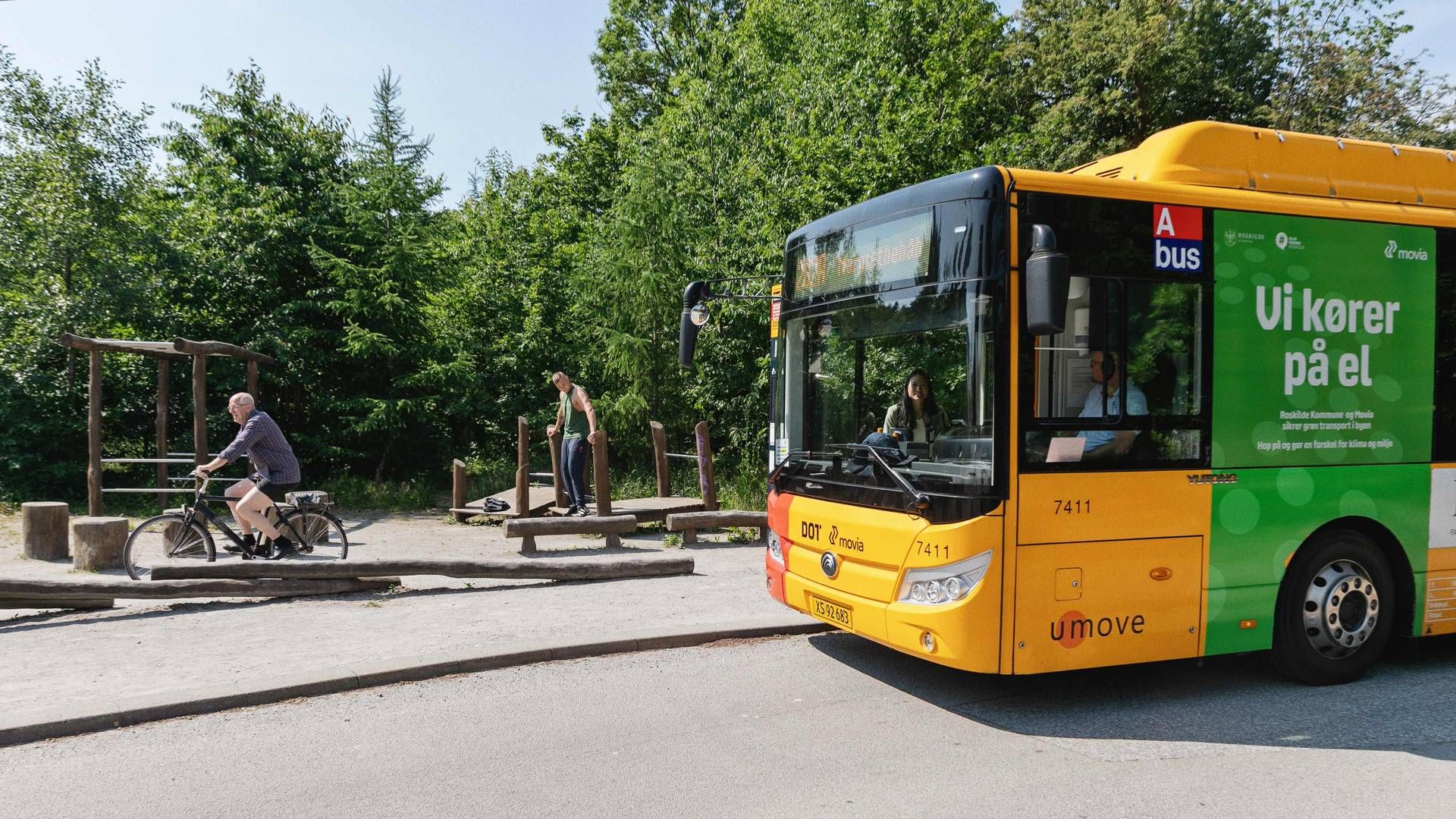 De nye elbusser skal medvirke til at nå målet om, at Movia skal køre fossilfrit i 2030. | Foto: Pr / Movia