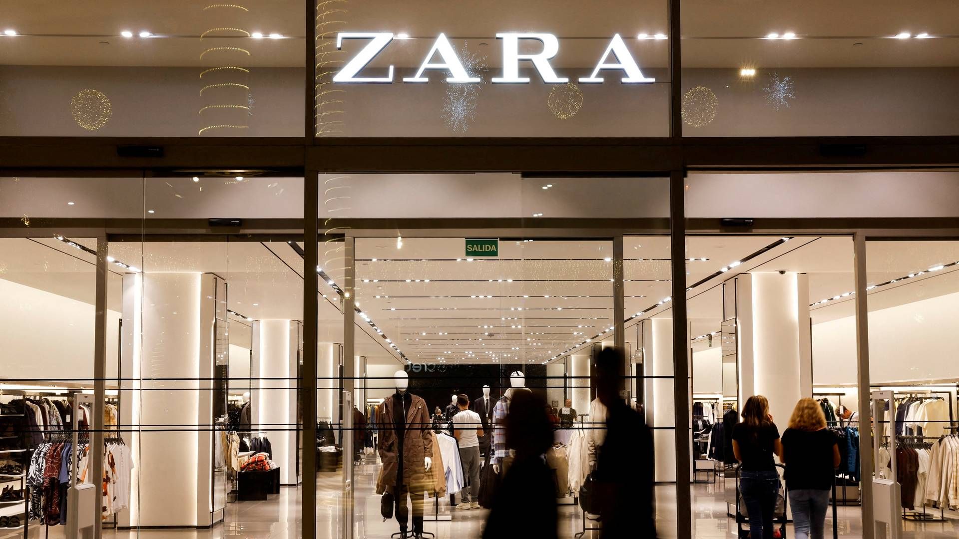 Spanske Inditex, står blandt andet bag modemærker som Zara og Massimo Dutti. | Foto: Borja Suarez/Reuters/Ritzau Scanpix