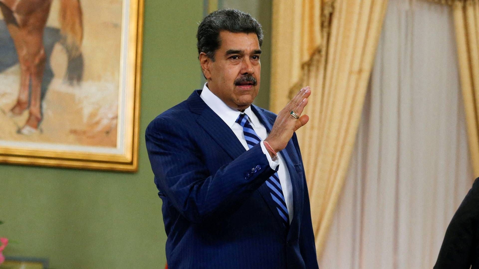 Det seneste præsidentvalg i Venezuela var i 2018, hvor Nicolas Maduros sejr bliver betragtet af USA og det internationale som svindel. | Foto: Leonardo Fernandez Viloria/Reuters/Ritzau Scanpix