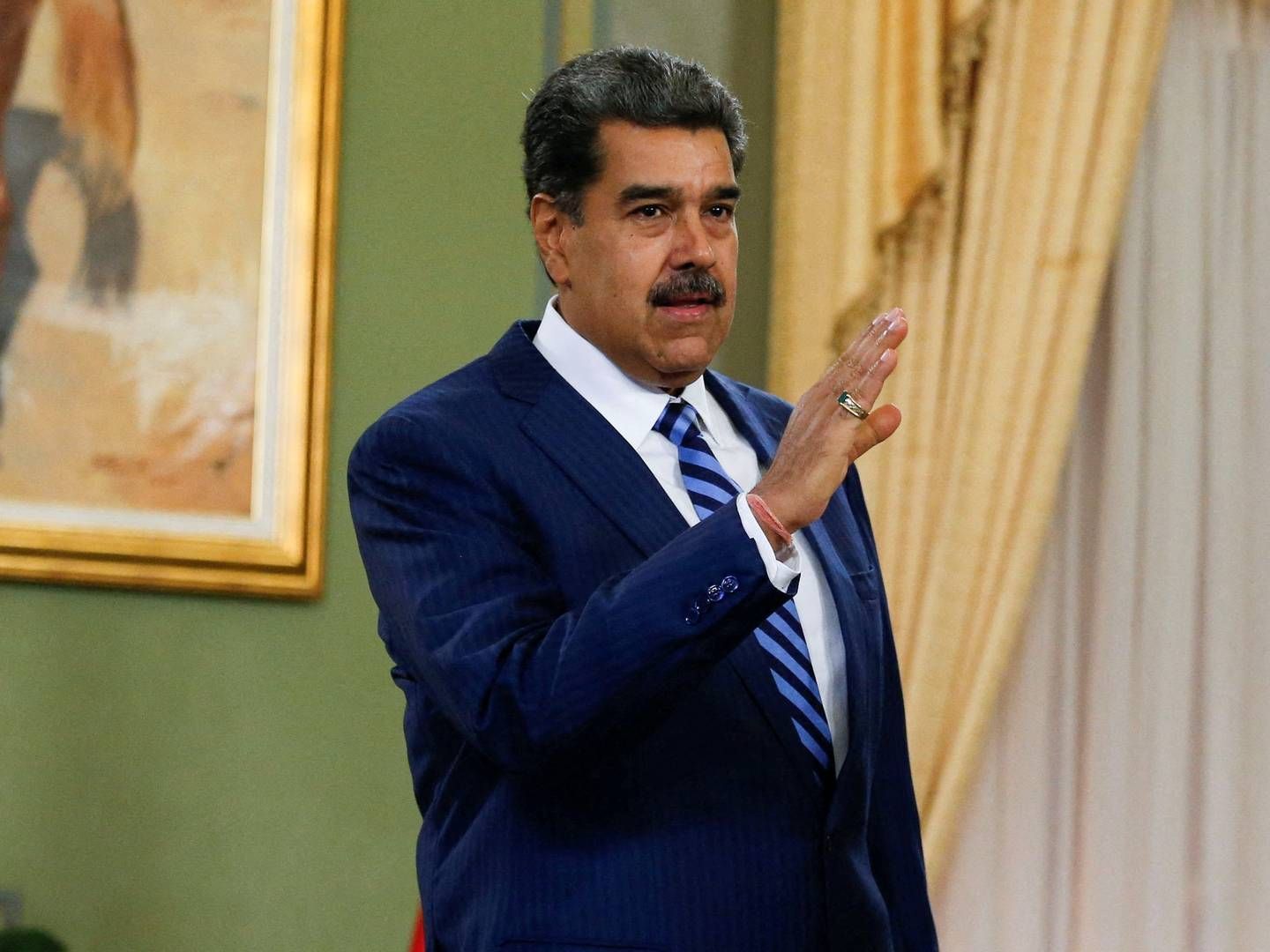 Det seneste præsidentvalg i Venezuela var i 2018, hvor Nicolas Maduros sejr bliver betragtet af USA og det internationale som svindel. | Foto: Leonardo Fernandez Viloria/Reuters/Ritzau Scanpix