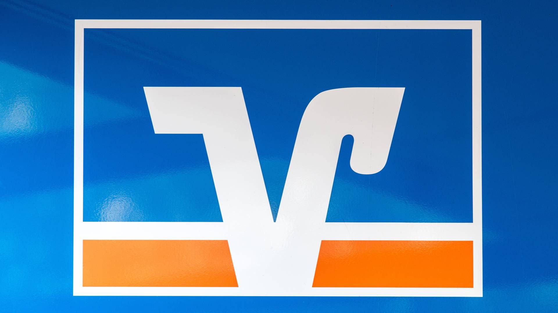 Das Logo der Volksbanken. | Foto: picture alliance / SULUPRESS.DE | Torsten Sukrow / SULUPRESS.DE
