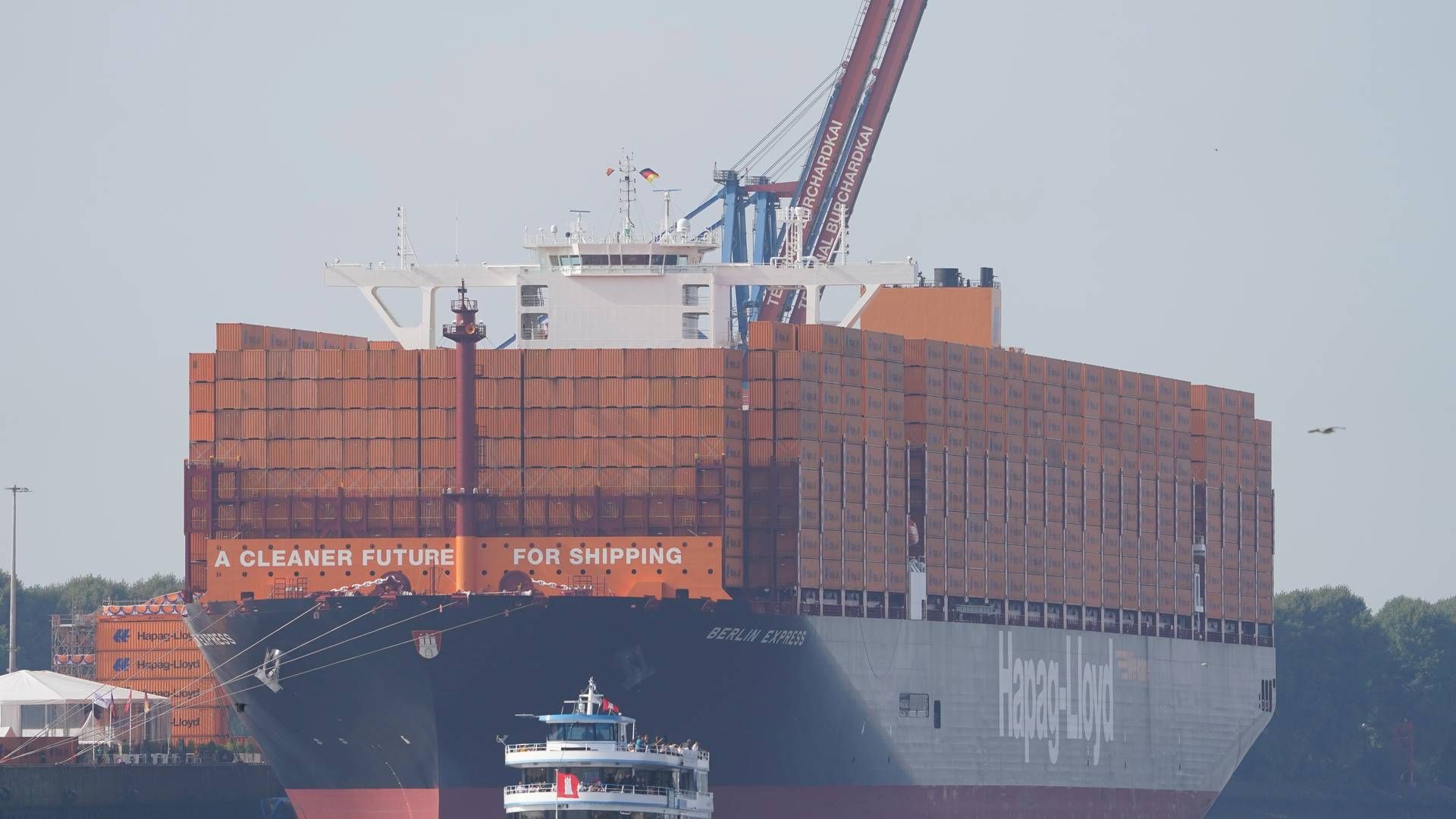 I 2022 havde syv af de 11 største børsnoterede containerrederier en markedsværdi på over 10 mia. dollar - nu er der kun tre. | Foto: Marcus Brandt/AP/Ritzau Scanpix
