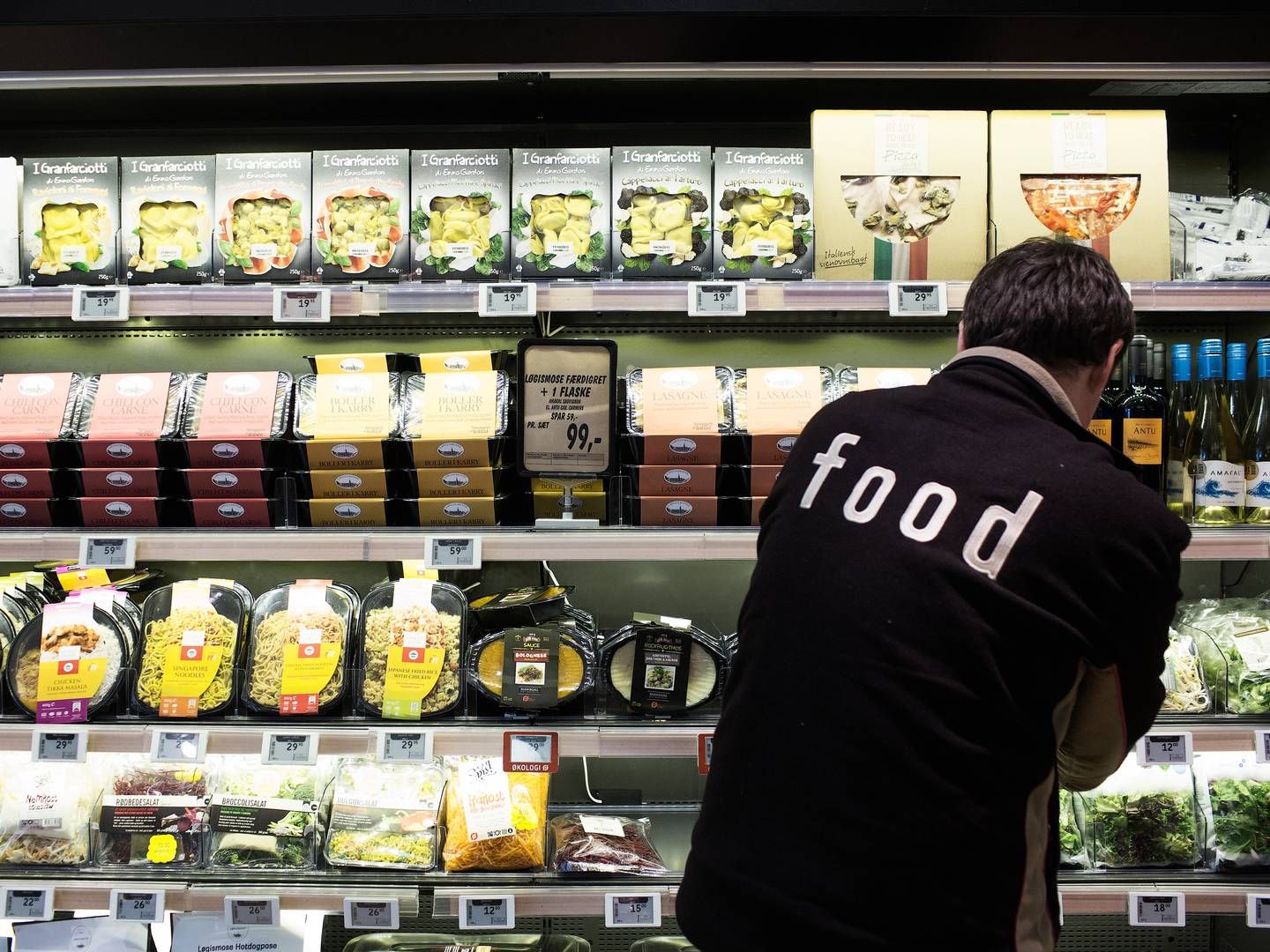 En ny rapport fra McKinsey & Company og EuroCommerce forudser, at kategorien food to go i detail- og engrossektoren vil vokse sig større de kommende år. | Foto: Jens Henrik Daugaard/Ritzau Scanpix.
