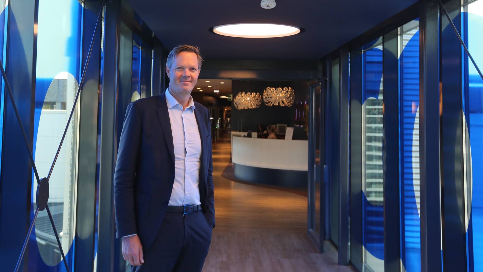 AVVENTENDE: Administrerende direktør Philipp Engedal sier dagligvarekjeden foreløpig er avventende til netthandel med dagligvare. | Foto: Gøril Huse / HandelsWatch
