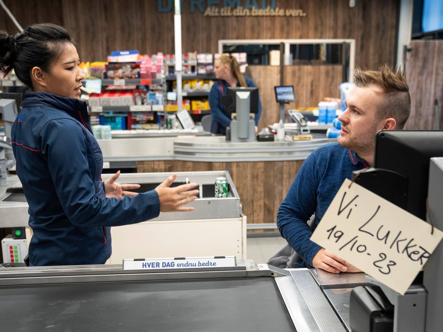 Aldi er i gang med at lukke samtlige af sine butikker i Danmark som led i beslutningen om at forlade det danske marked efter 46 år. | Foto: Bo Amstrup