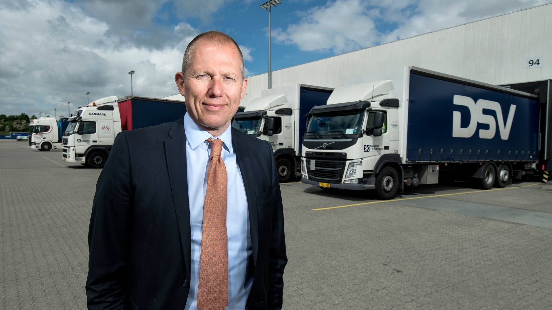 I 2024 bliver Jens Bjørn Andersen afløst som DSV-topchef af sin nuværende driftsdirektør Jens Lund. | Foto: Lars Krabbe/Foto: Lars Krabbe/Ritzau Scanpix