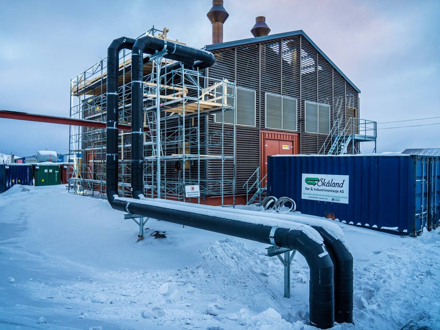 STENGT: Norges siste kullkraftverk er nå stengt ned, men beholdes som reserve for dieselgeneratorene. | Foto: Ole Berg-Rusten / NTB