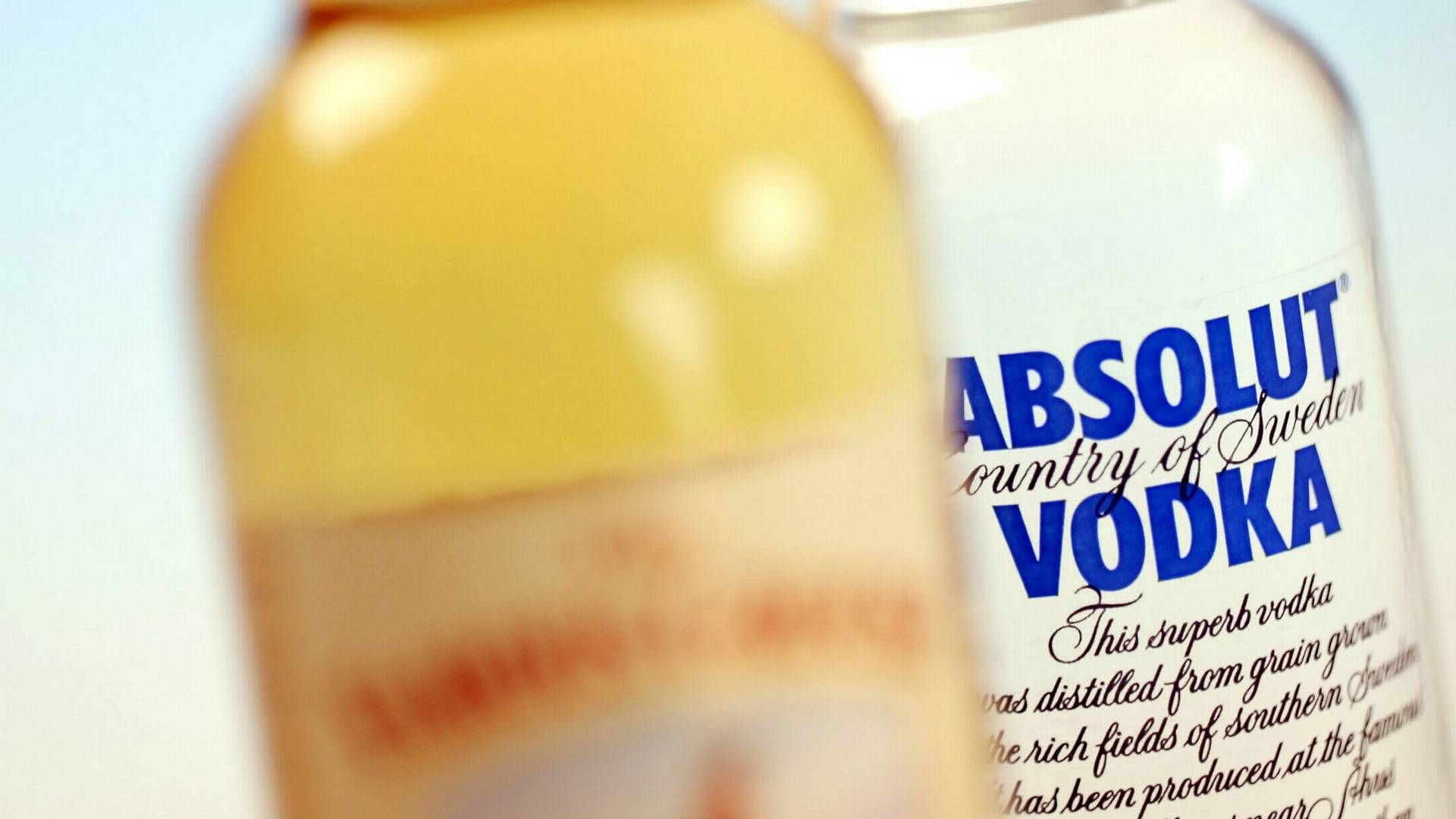 Pernod Ricard står bl.a. bag branded Absolut Vodka. | Foto: Thomas Borberg