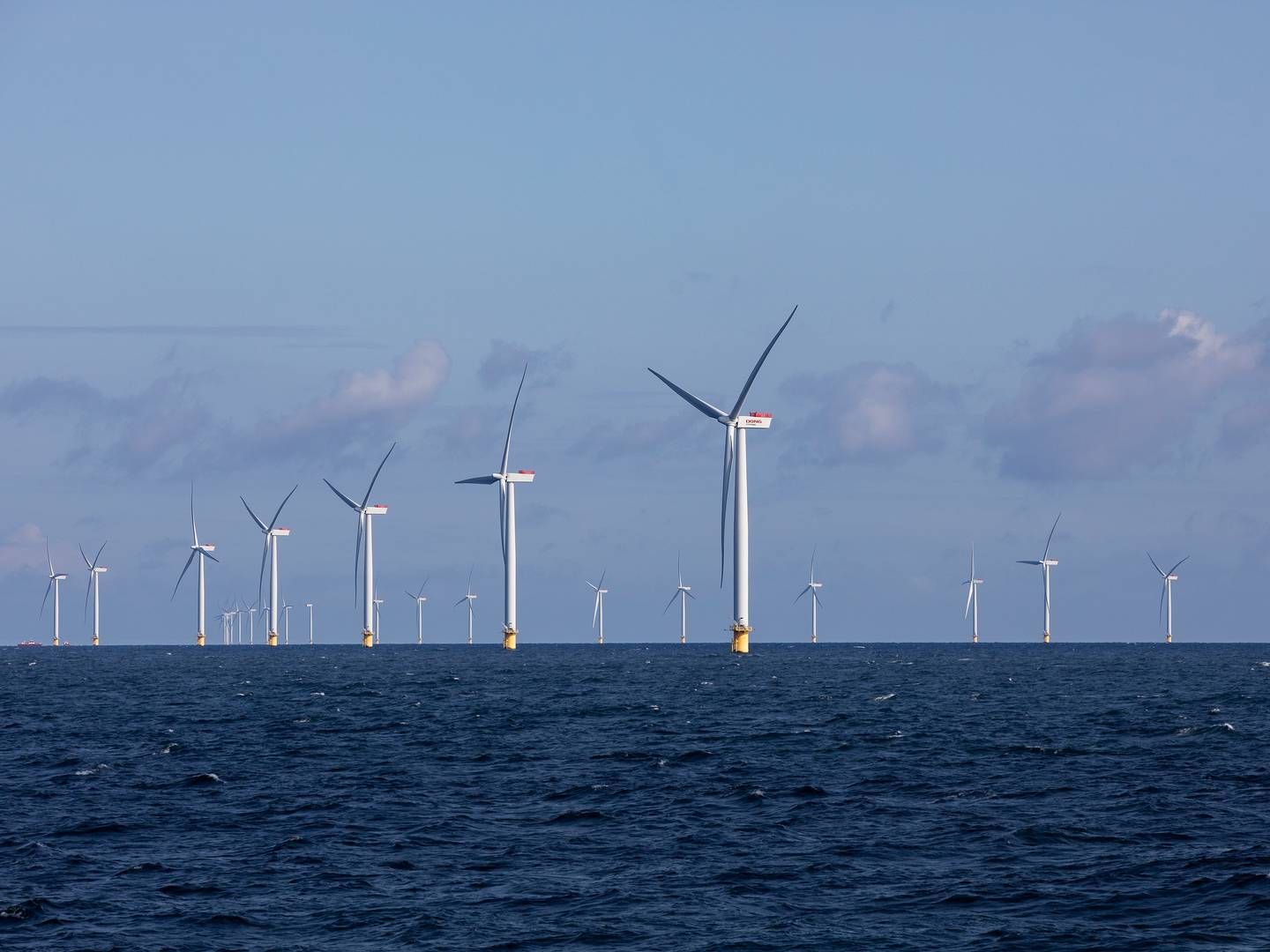 Investeringer i vindenergi har ikke været det store afkastmæssige sus for landets pensionsselskaber i 2023. | Foto: Finn Frandsen/Ritzau Scanpix