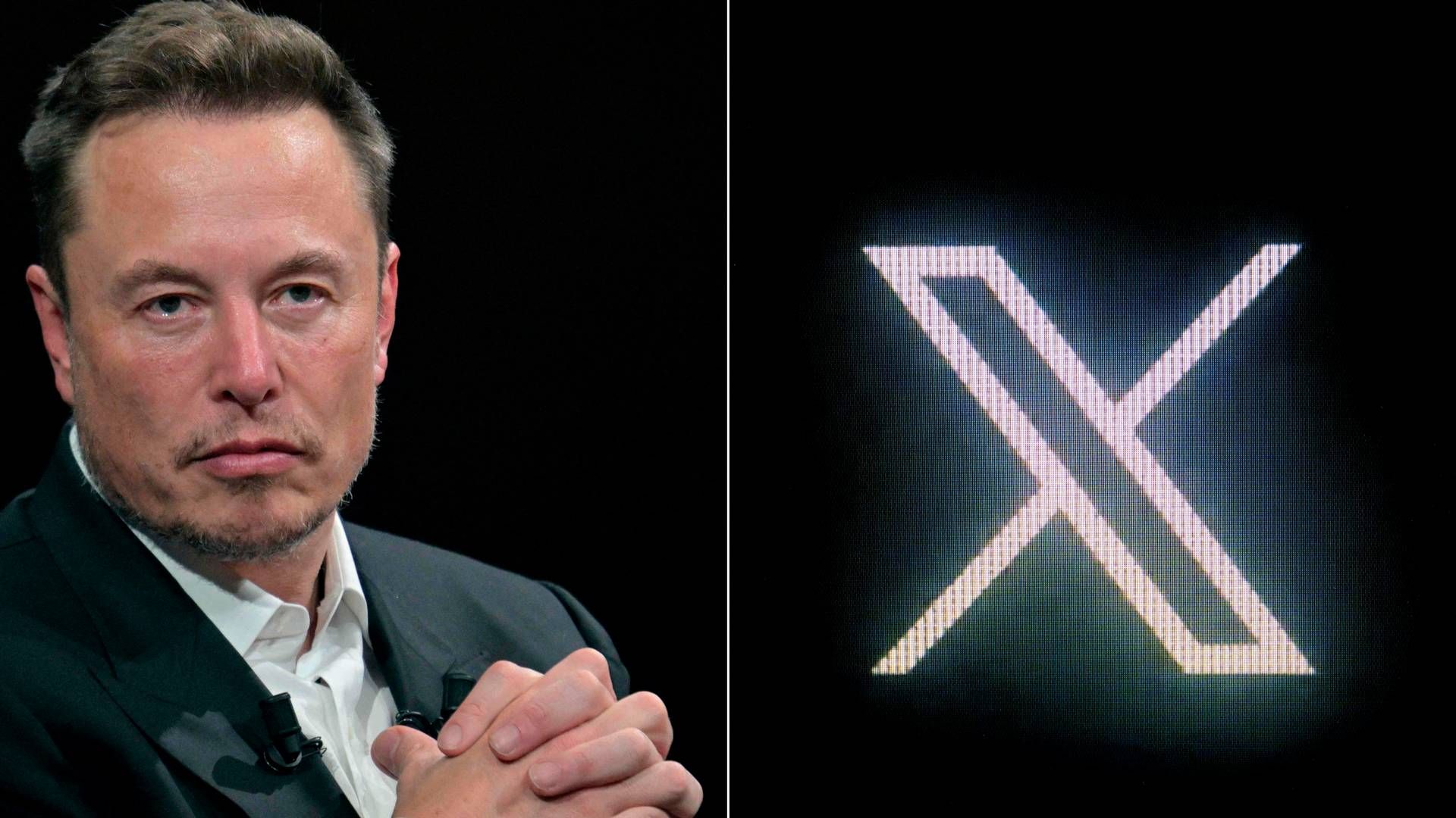 Musk, der sidste år opkøbte Twitter, overvejer angiveligt at fjerne platformen, der nu hedder X, i Europa. | Foto: Alain Jocard/AFP/Ritzau Scanpix