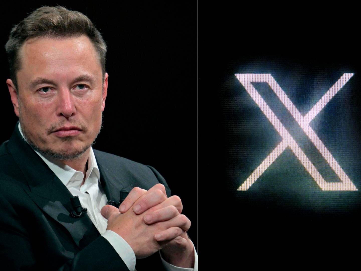 Musk, der sidste år opkøbte Twitter, overvejer angiveligt at fjerne platformen, der nu hedder X, i Europa. | Foto: Alain Jocard/AFP/Ritzau Scanpix