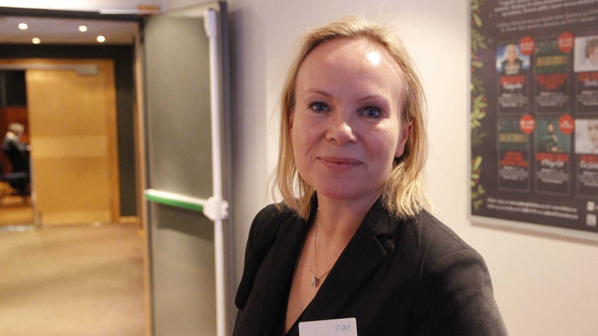 TA TID: Linda Vist, direktør for Handel i NHO Service og Handel, gleder seg over to måneder med svak oppgang i detaljhandelen. | Foto: Øystein Engh