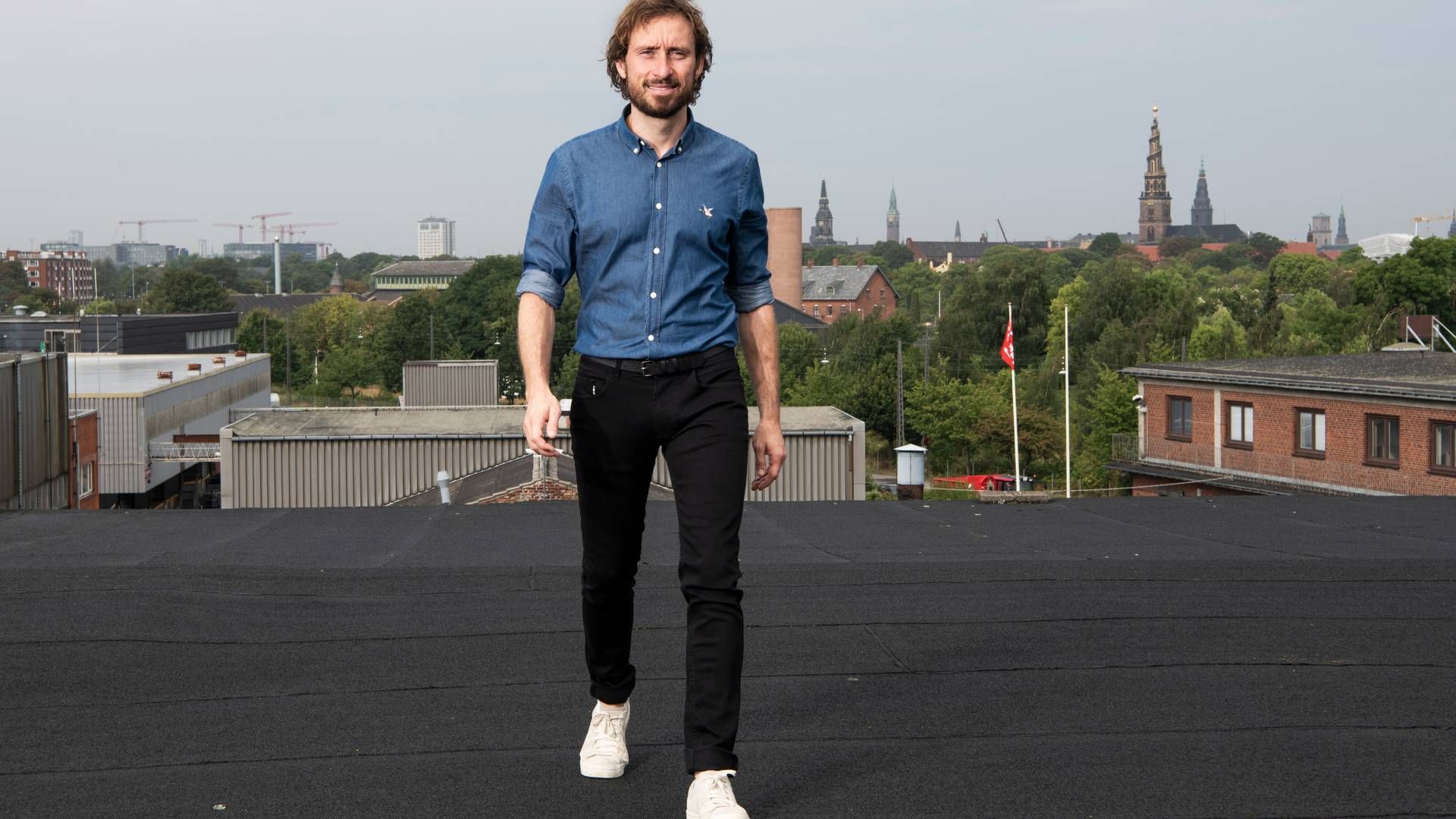 Kasper Holst står i spidsen for Impact og glæder sig over at have hentet Louise Klüwer ind som ny bæredygtighedsansvarlig. | Foto: Gregers Tycho