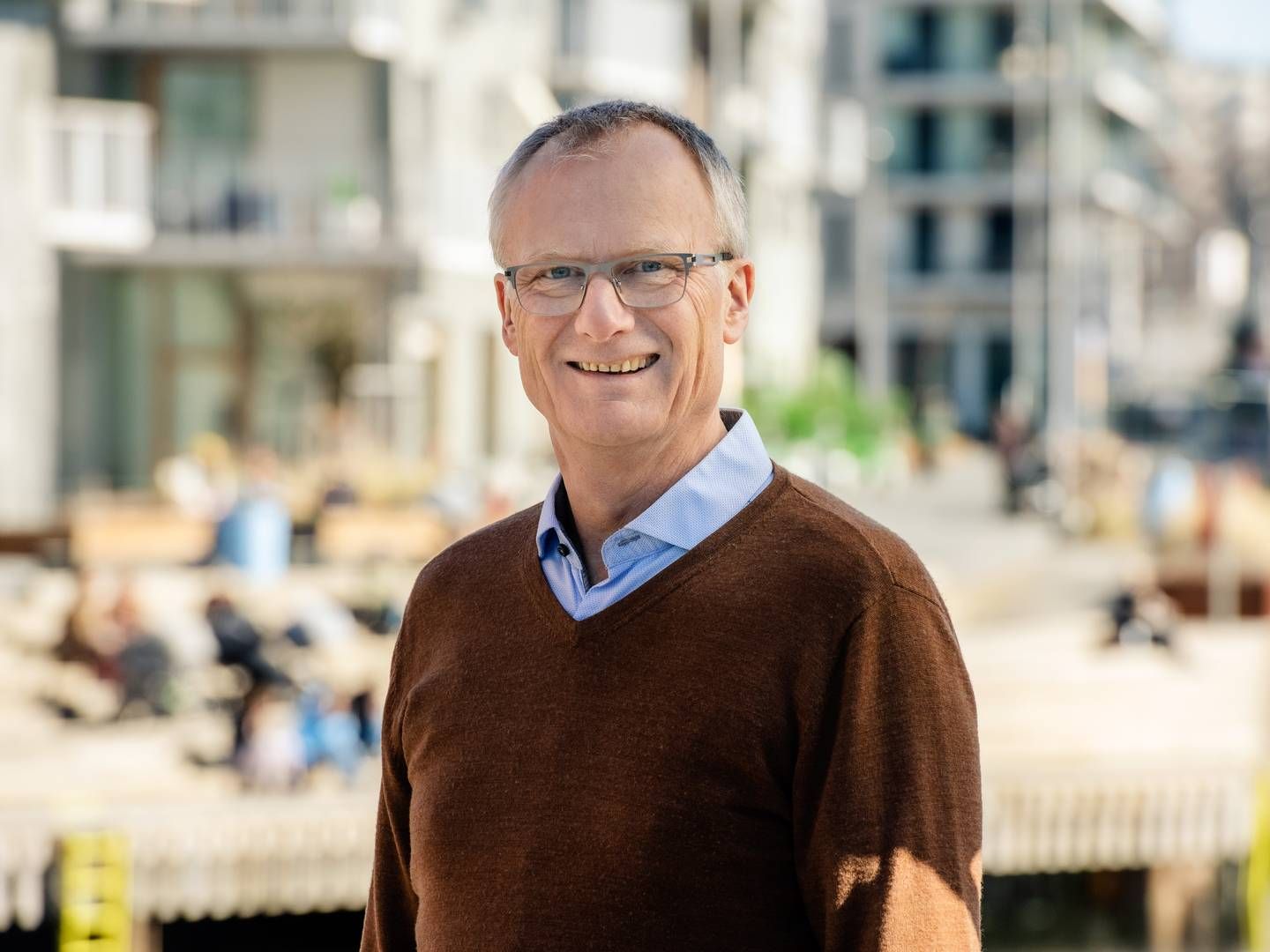 GÅR FOR SAMLING PÅ VIPPETANGEN: Kjell Kalland, administrerende direktør i Hav Eiendom | Foto: NIC