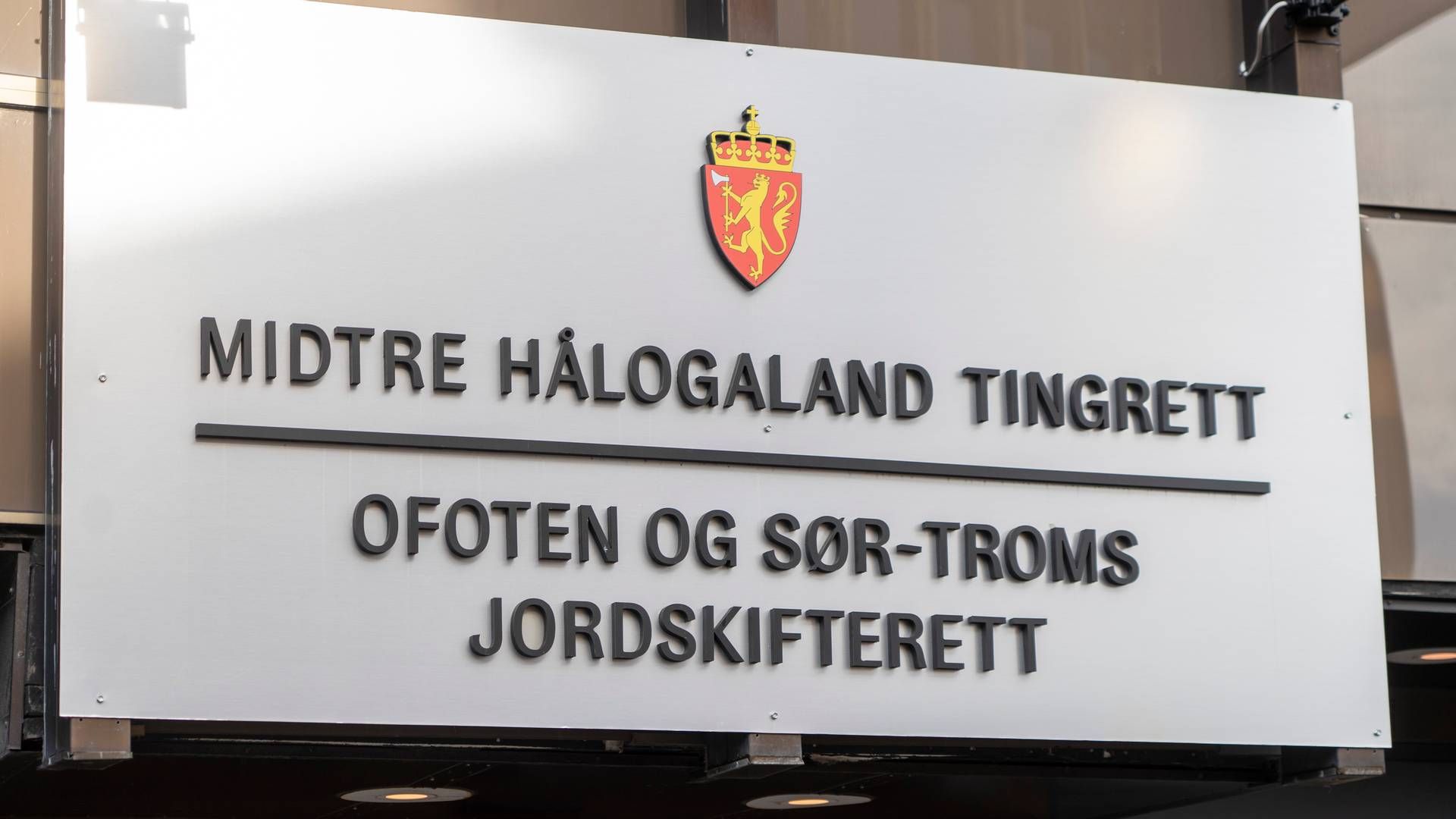 Midtre Hålogaland tingrett i Harstad sentrum. | Foto: Terje Pedersen / NTB