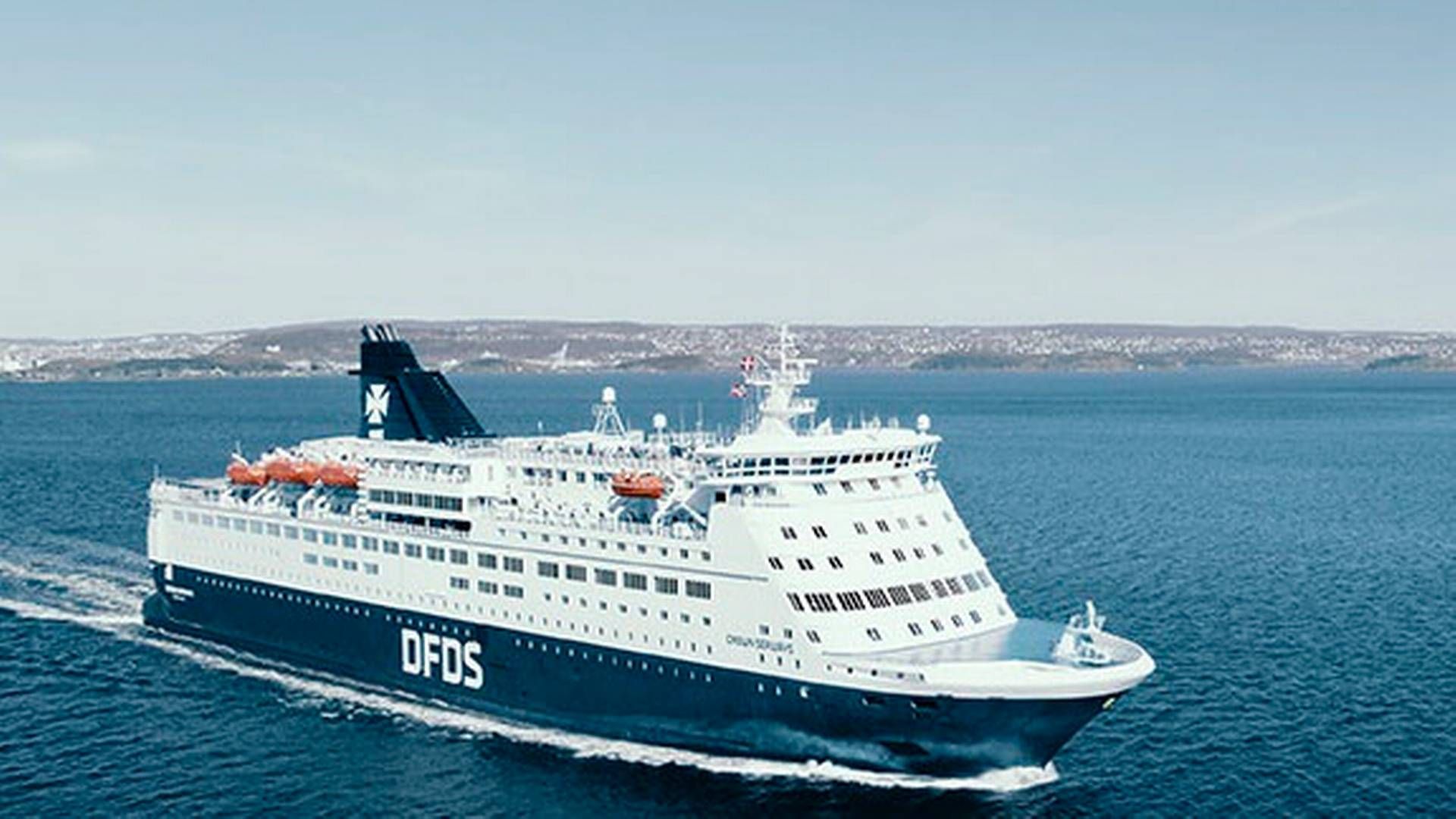 DFDS' Oslofærge i godt vejr. | Foto: Pr-foto