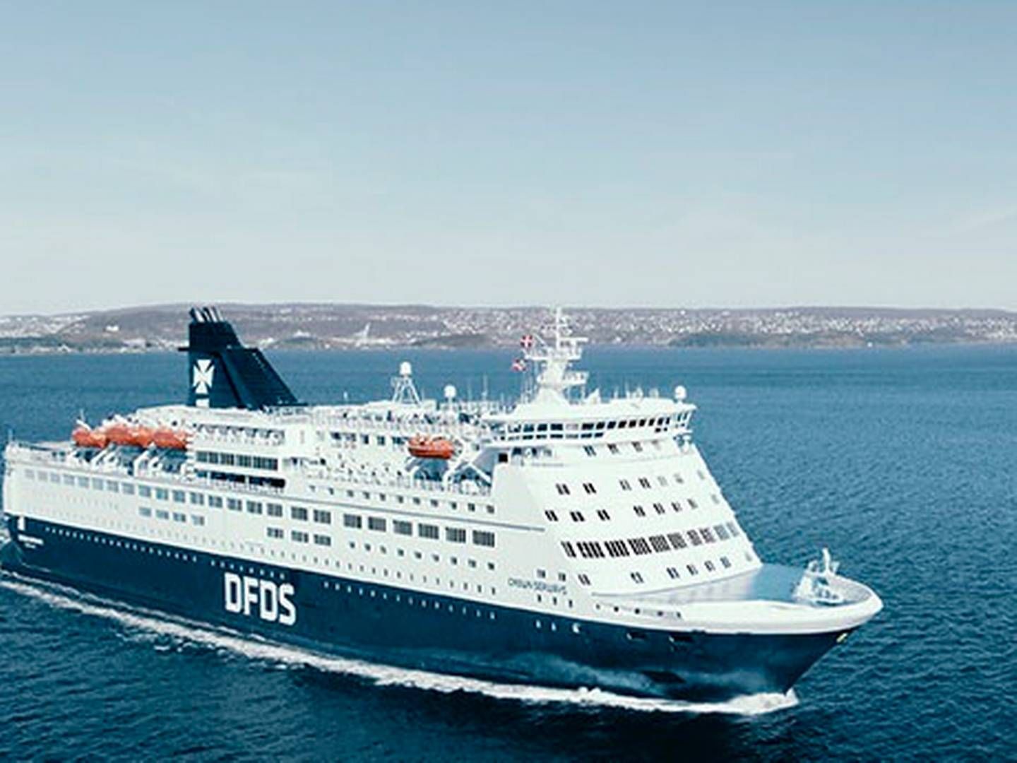 DFDS' Oslofærge i godt vejr. | Foto: Pr-foto