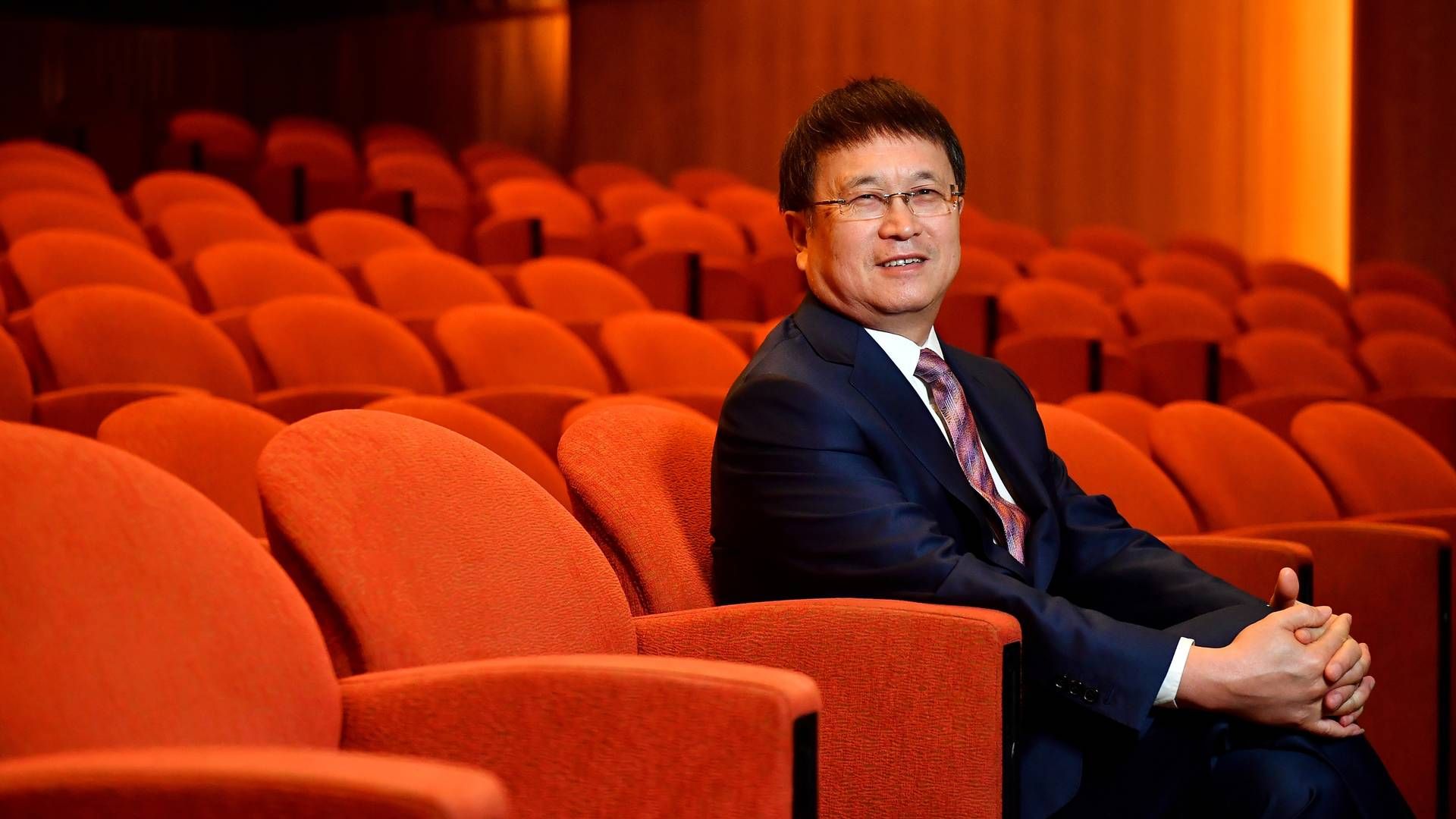 Ren Yanlin stiftede Yangzijiang Financial i 2008. Han overtager til april posten som adm. direktør i selskabet efter Vincent Toes afsked. | Foto: Lim Yaohui/AP/Ritzau Scanpix
