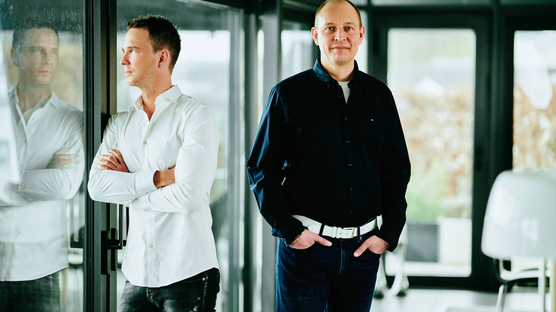Martin og Anders Bjergegaard har i flere omgange investeret et millionbeløb i Startupcentral. | Foto: Bjergegaard og Co. // Pr