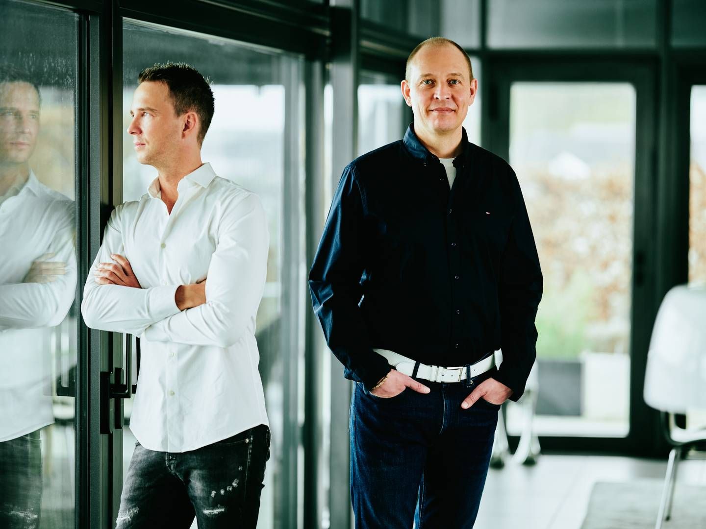 Anders og Martin Bjergegaard har smidt millioner i netværk, der nu er gået konkurs. | Foto: Bjergegaard og Co. // Pr