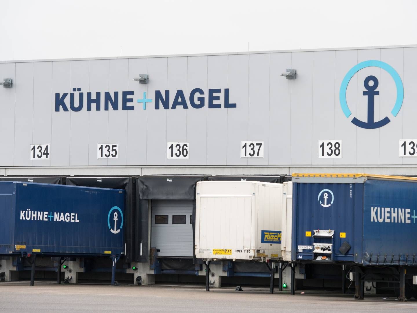 Kuehne+Nagel følger i hælene på DSV og leverer onsdag et kvartalsregnskab med tilbagegang. | Foto: Daniel Reinhardt/AP/Ritzau Scanpix