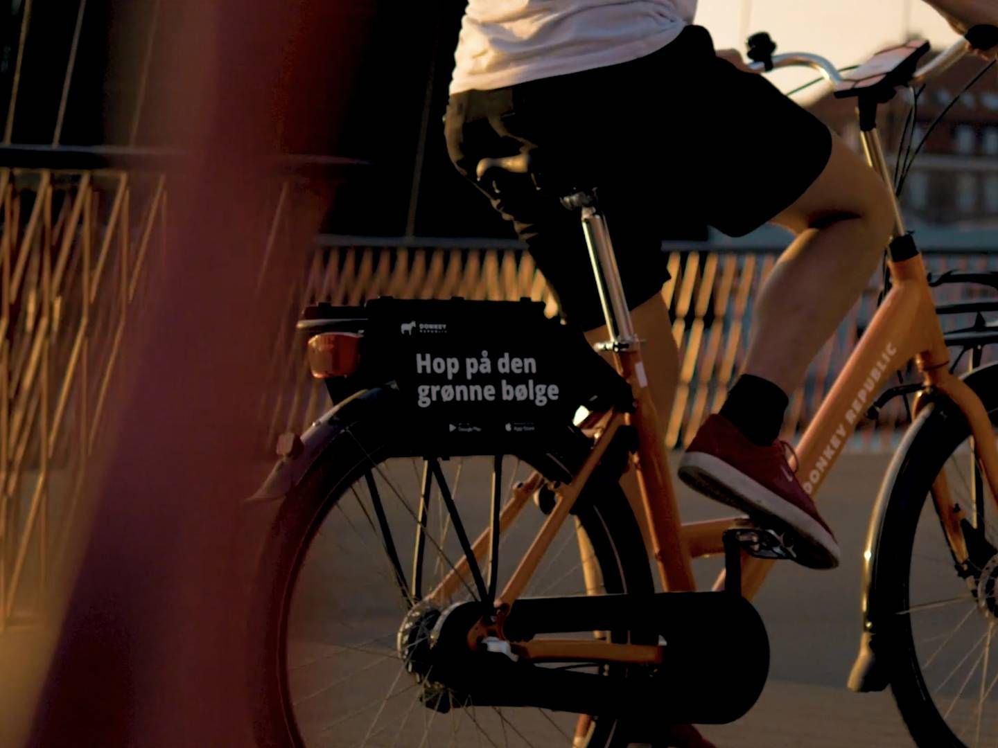 Der er blevet kørt mere end 2,5 mio. ture på de orange cykler i tredje kvartal. | Foto: Pr/donkey Republic