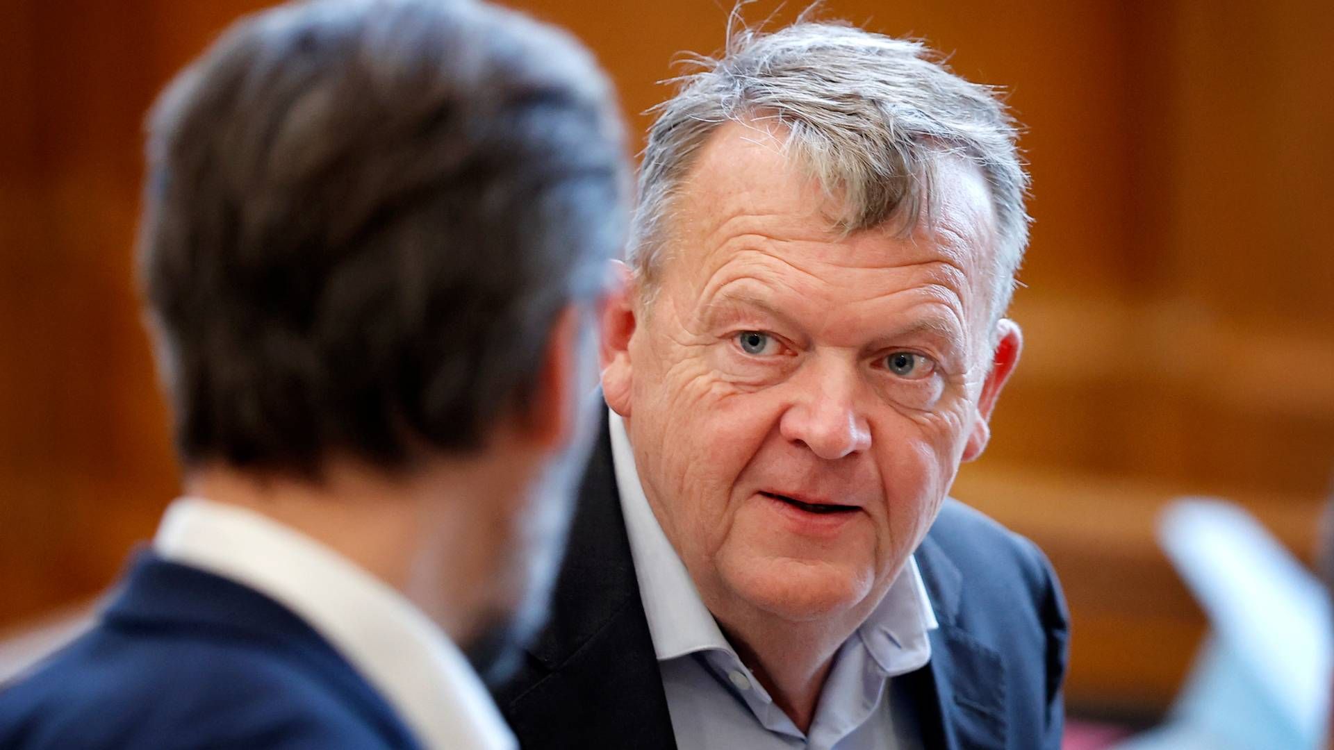 ”At det skal besudles, det har jeg meget lidt respekt for, og det synes jeg generelt, at alle her om bordet burde have meget lidt respekt for,” siger Lars Løkke Rasmussen. | Foto: Jens Dresling/Ritzau Scanpix