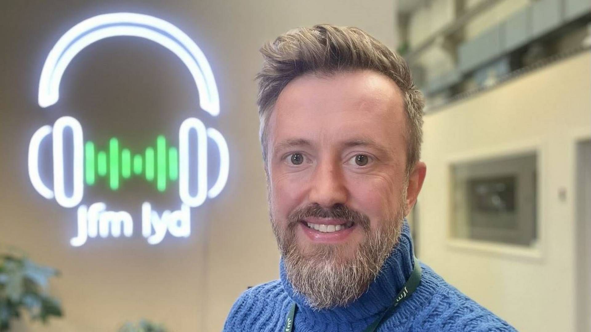 Søren Bygbjerg bliver den anden direktør, der konstitueres på posten som adm. direktør for Radio4. | Foto: Jfm