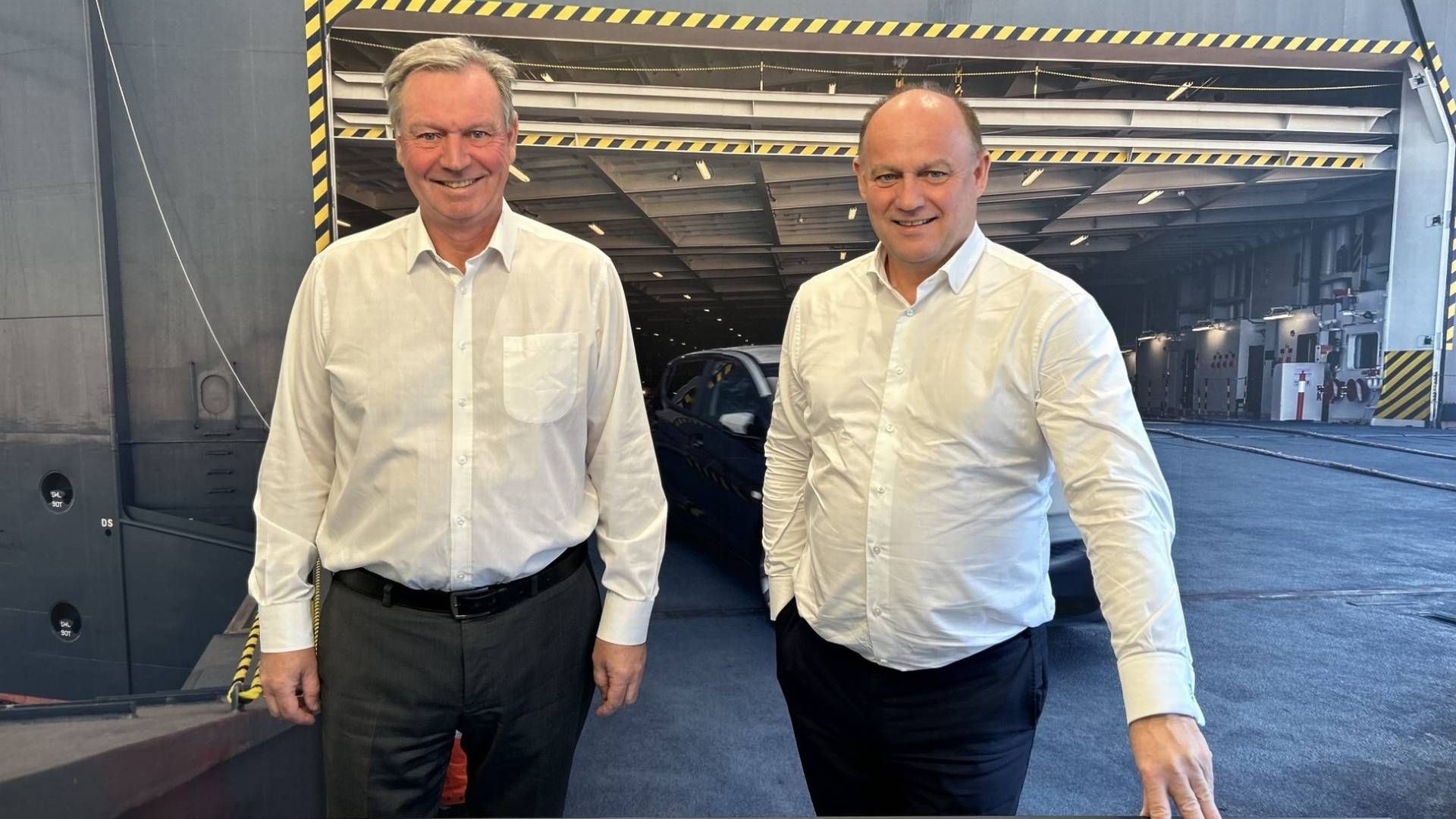 ”If they had felt confident that the market would be normalized by 2025, or if they dared to bet on it, they would just sit and wait, but they don’t,” says CEO Andreas Enger om Höegh Autoliners' customers. | Photo: Höegh Autoliners