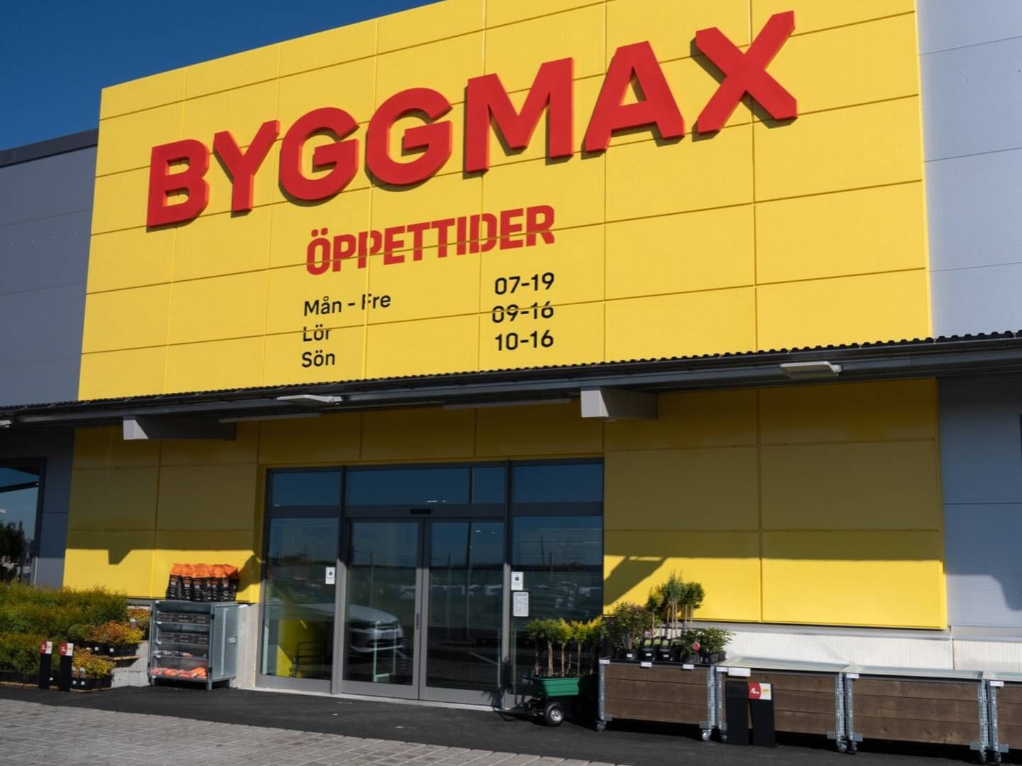 STENGTE: To Byggmax-varehus stengte i Norge i tredje kvartal. | Foto: Byggmax
