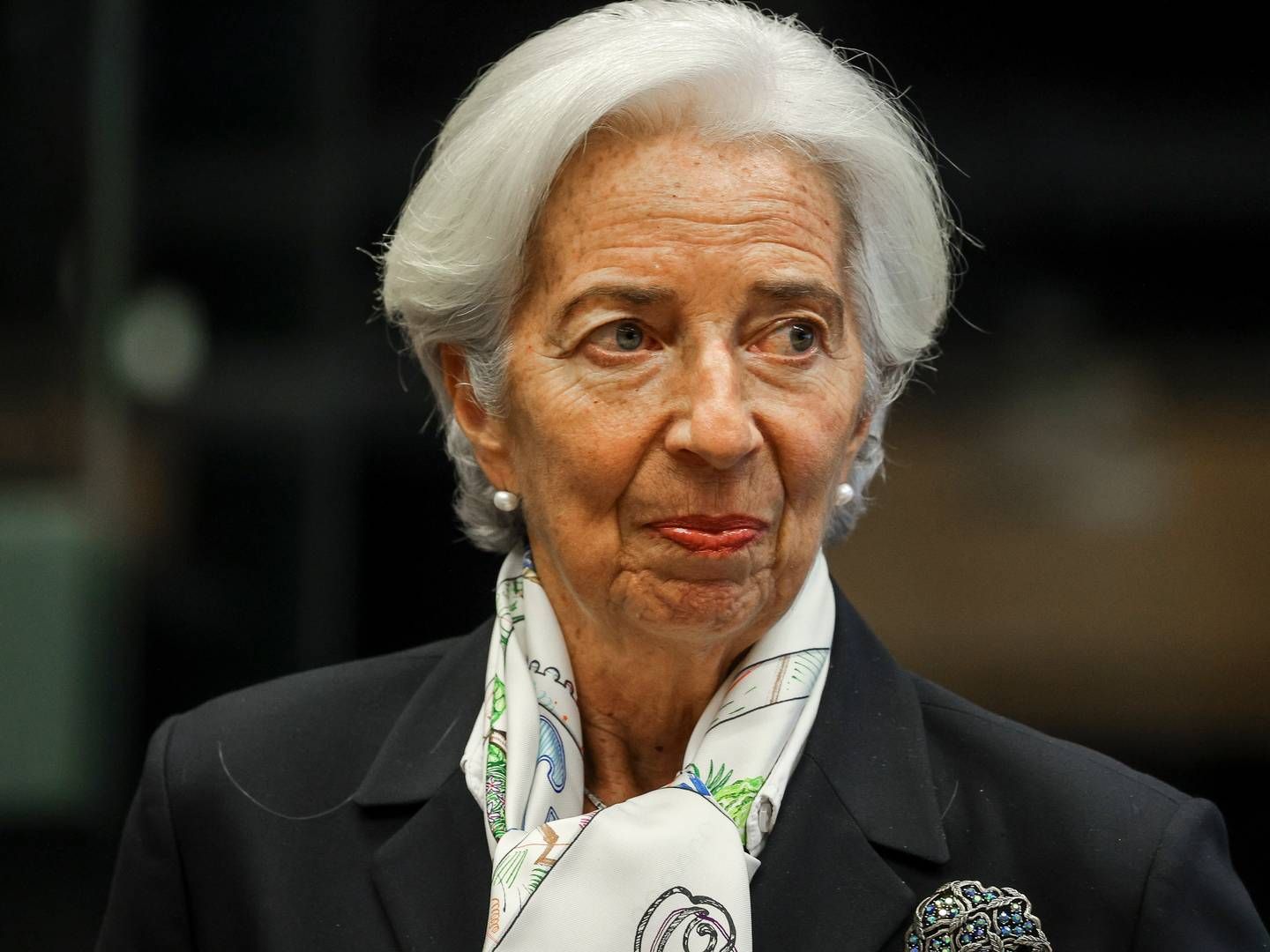 EZB-Chefin Christine Lagarde. | Foto: picture alliance / EPA | JULIEN WARNAND