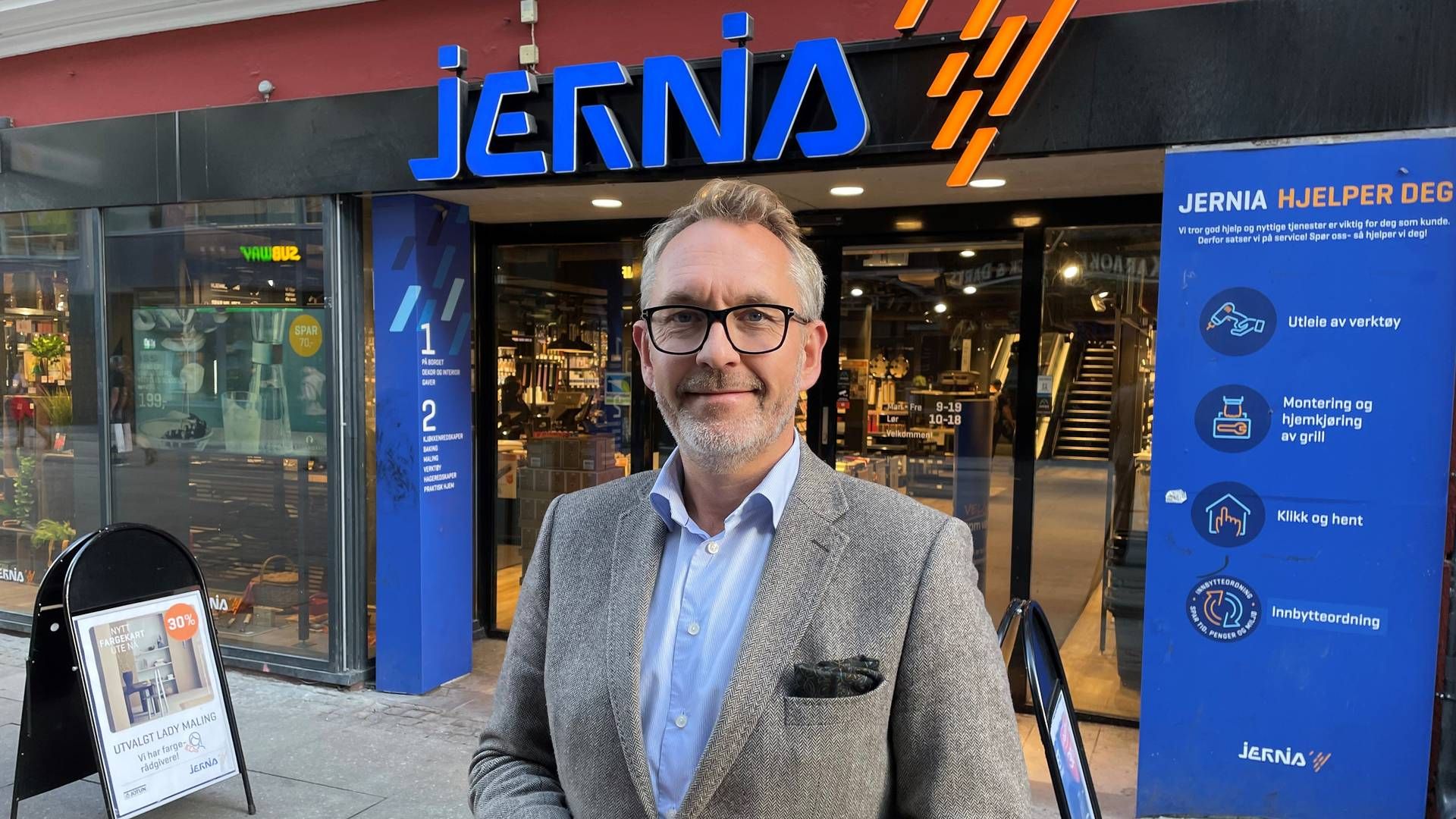 Administrerende direktør Espen Karlsen i Jernia. | Foto: Vebjørn Storvik / HandelsWatch