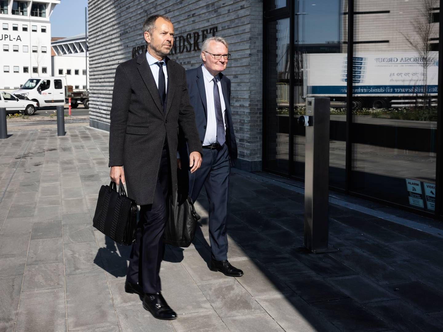 Boris Frederiksen (tv) og Steffen Sværke fra Kammeradvokaten måtte sidste år se sig slået i Østre Landsret. Nu venter omkamp i Højesteret. | Foto: Gregers Tycho