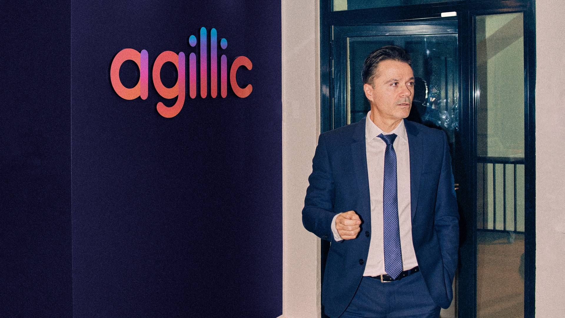 Emre Gürsoy er adm. direktør i Agillic, der er noteret på First North. | Foto: Pr