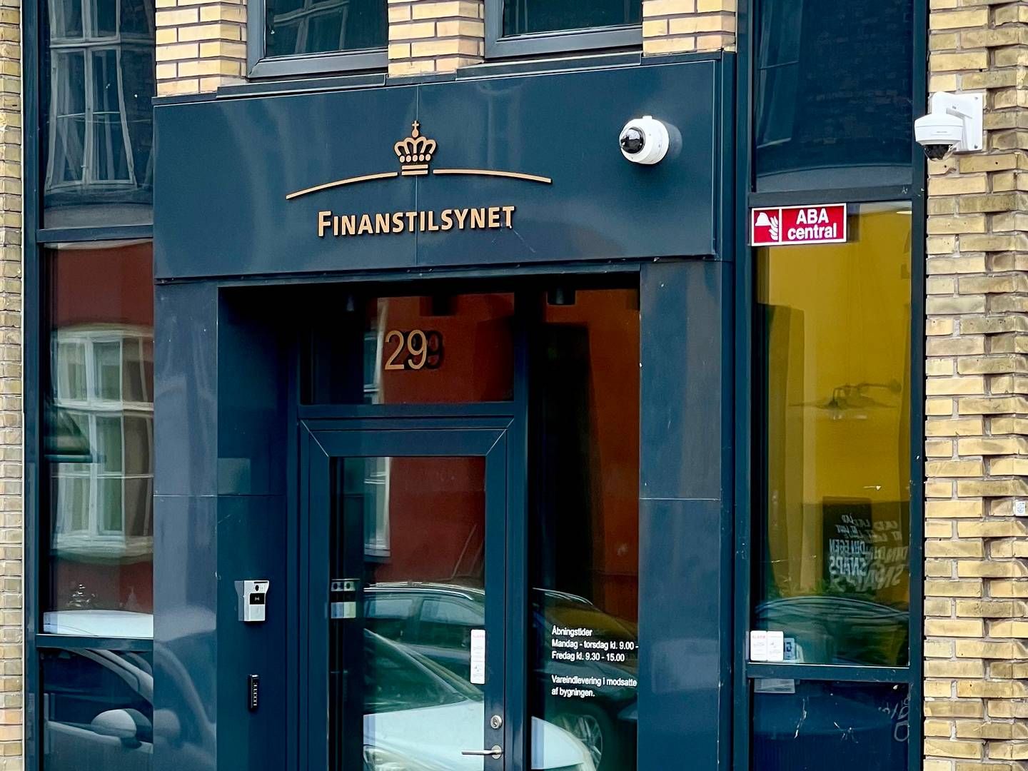 Finanstilsynet har til huse på Christianshavn i København. | Foto: Finanstilsynet / PR