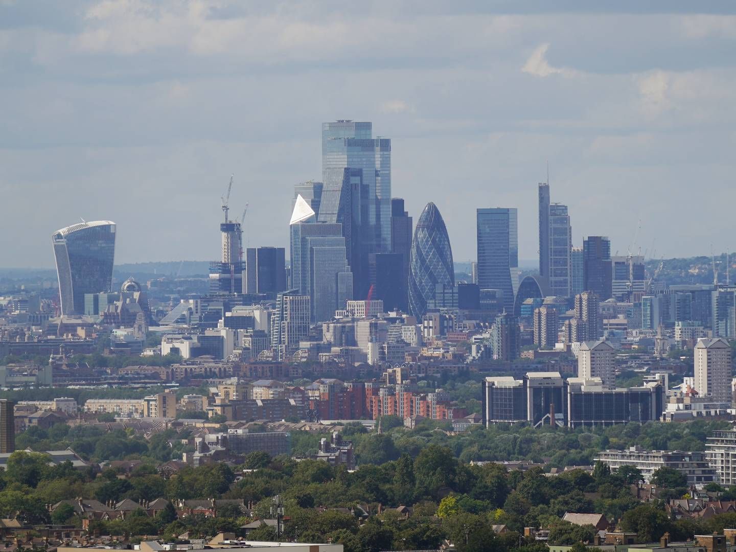 Die Skyline von London. | Foto: picture alliance / empics | Yui Mok