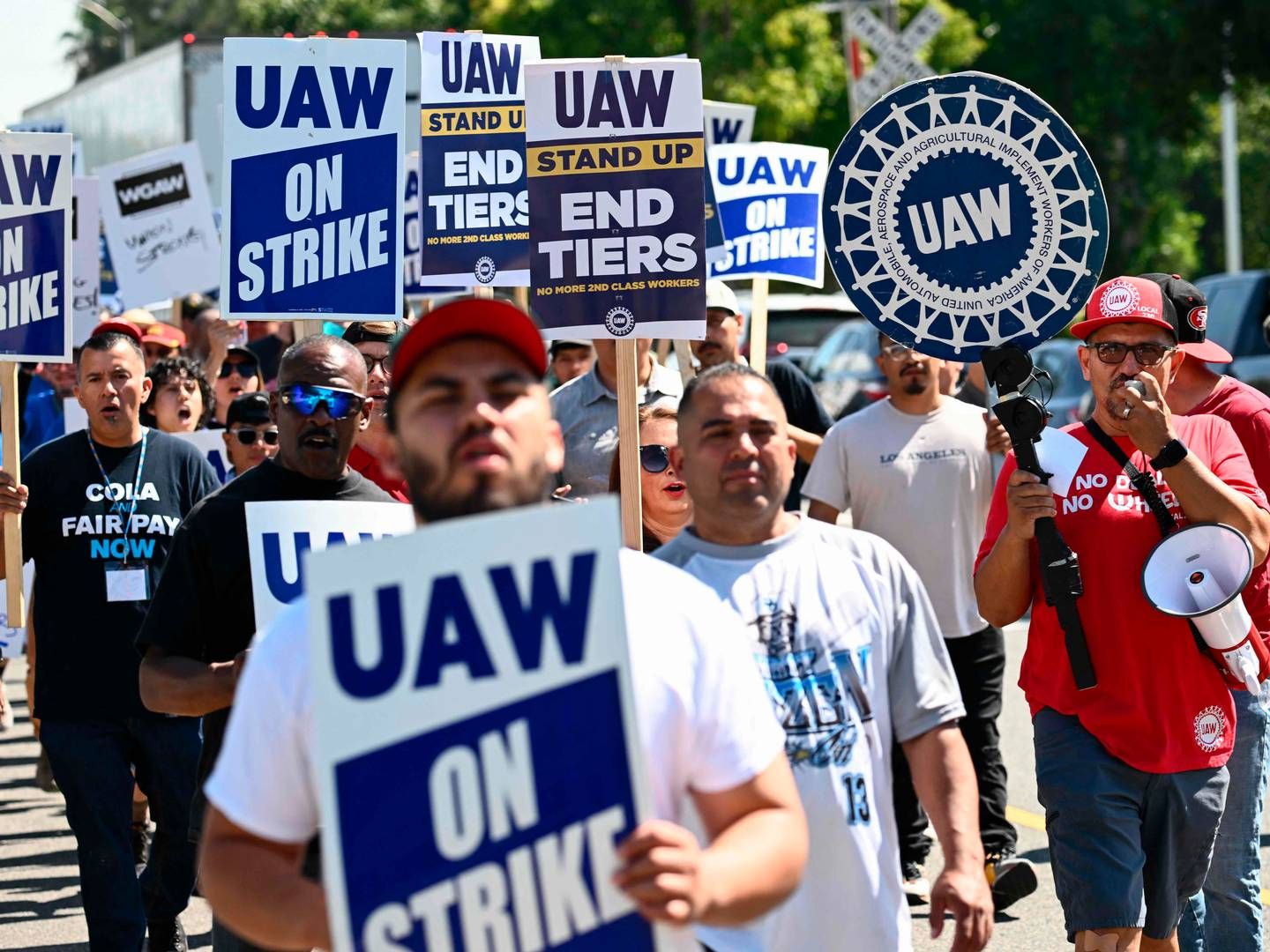 43.000 ansatte vender tilbage til arbejdet efter månedlang strejke. | Foto: Patrick T. Fallon