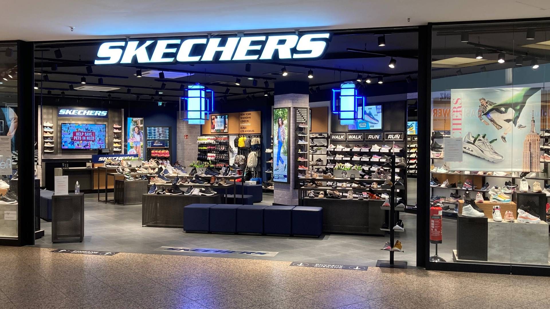 Skechers har omkring 60 butikker i Norden. | Foto: Sports Connection/pr