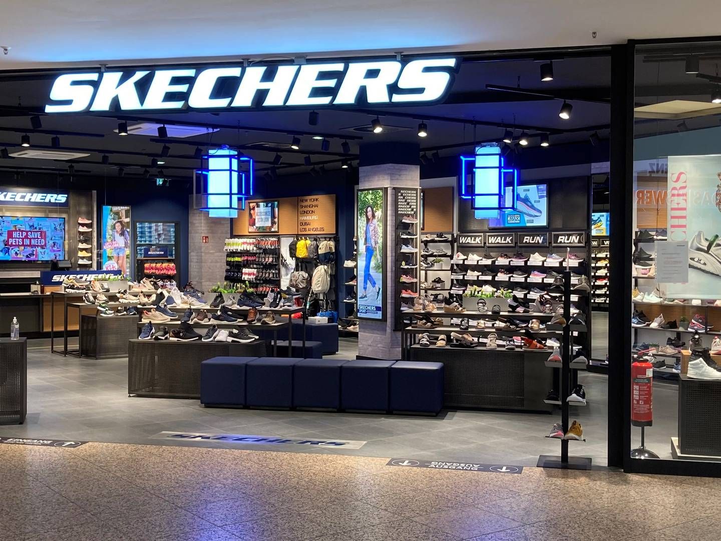 Skechers har omkring 60 butikker i Norden. | Foto: Sports Connection/pr