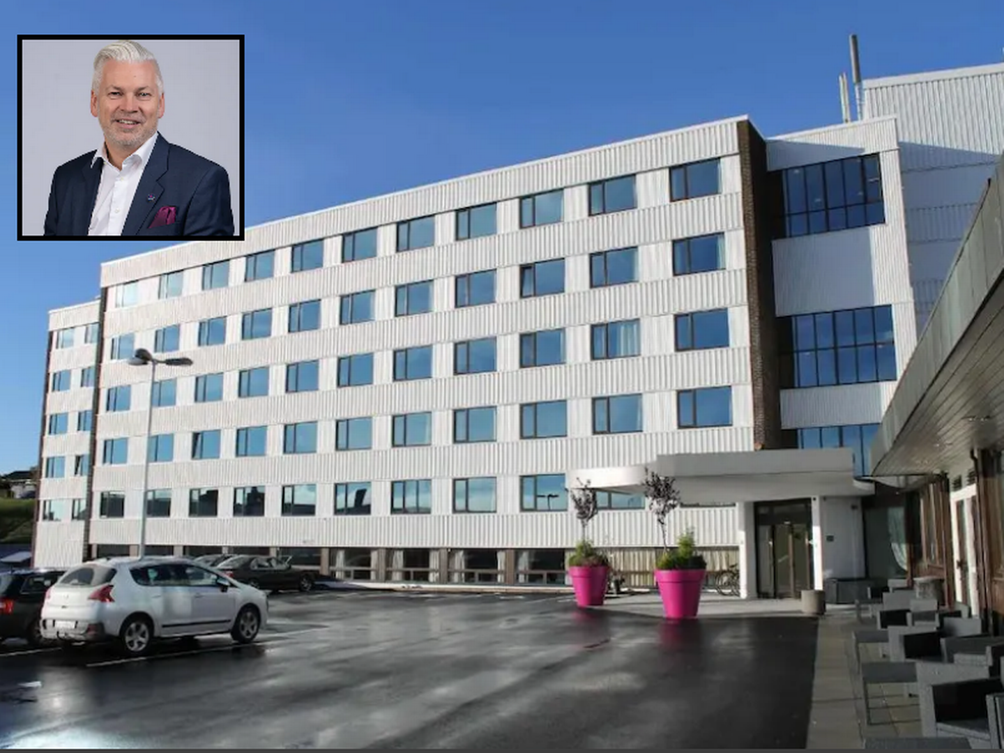 RENOVERES: Hotellet på Olrud i Ringsaker gjenåpnes som Frich's Hotel Hamar våren 2024. | Foto: Scandic og Frich's