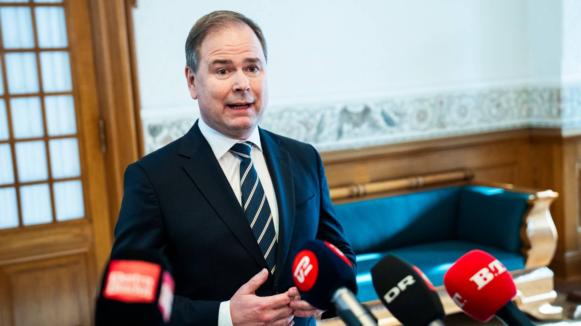 Finansminister Nicolai Wammen (S). | Foto: Martin Sylvest/Ritzau Scanpix
